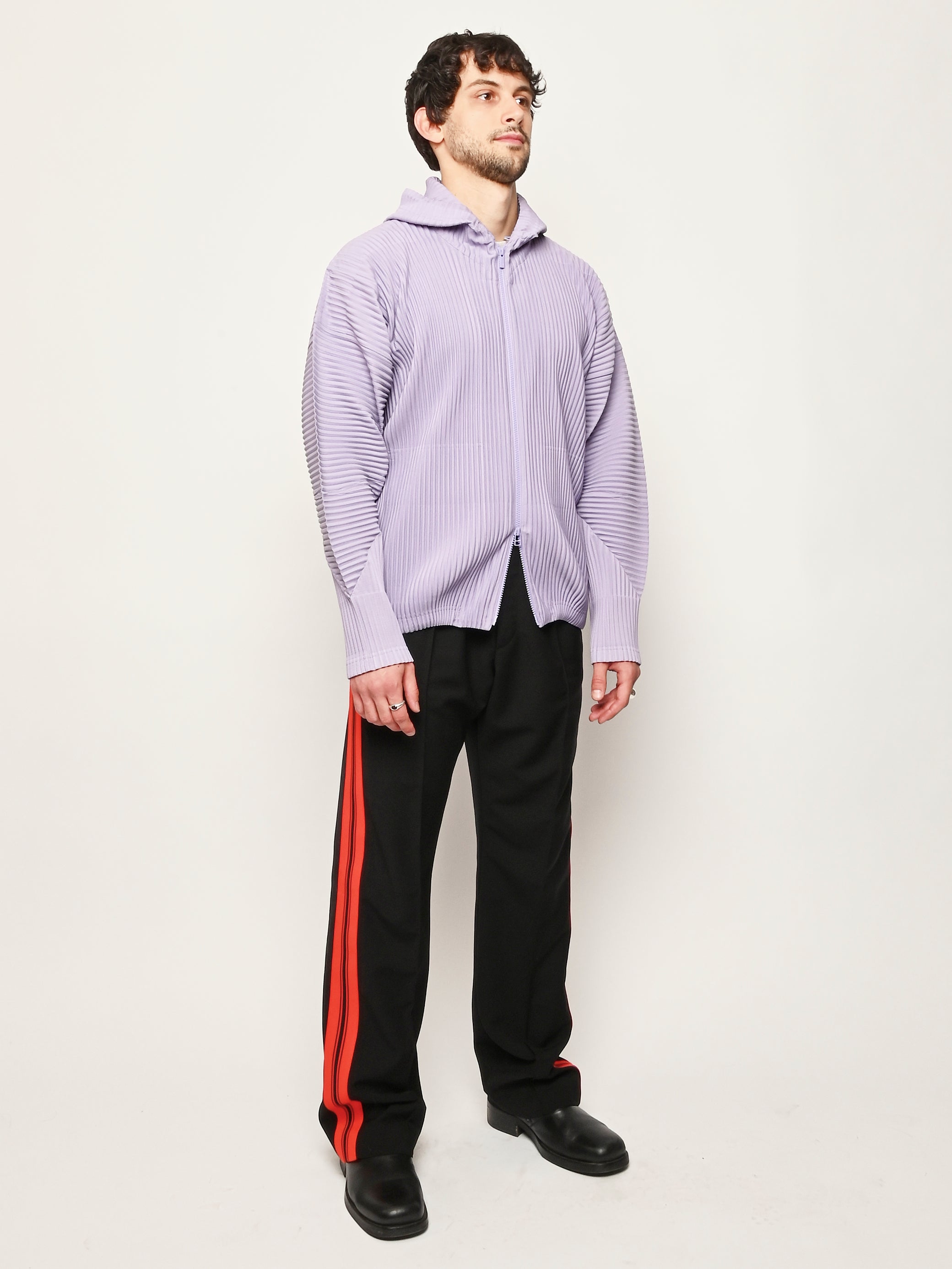 HOMME PLISSE ISSEY MIYAKE プリーツパーカー Homme Plisse Issey Miyake - Lavender Zip-Up Hoodie – Frances May