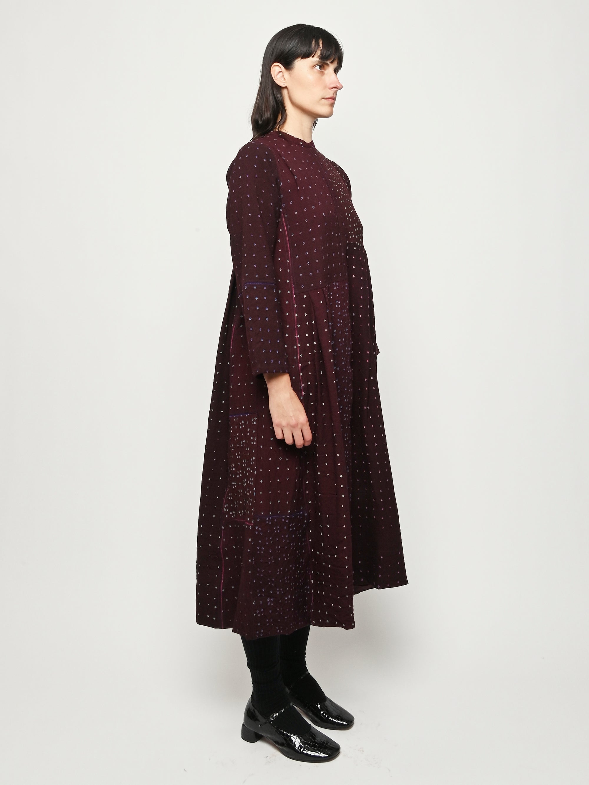 Burgundy Wool Dress, S Burgundy Wool Dress, S