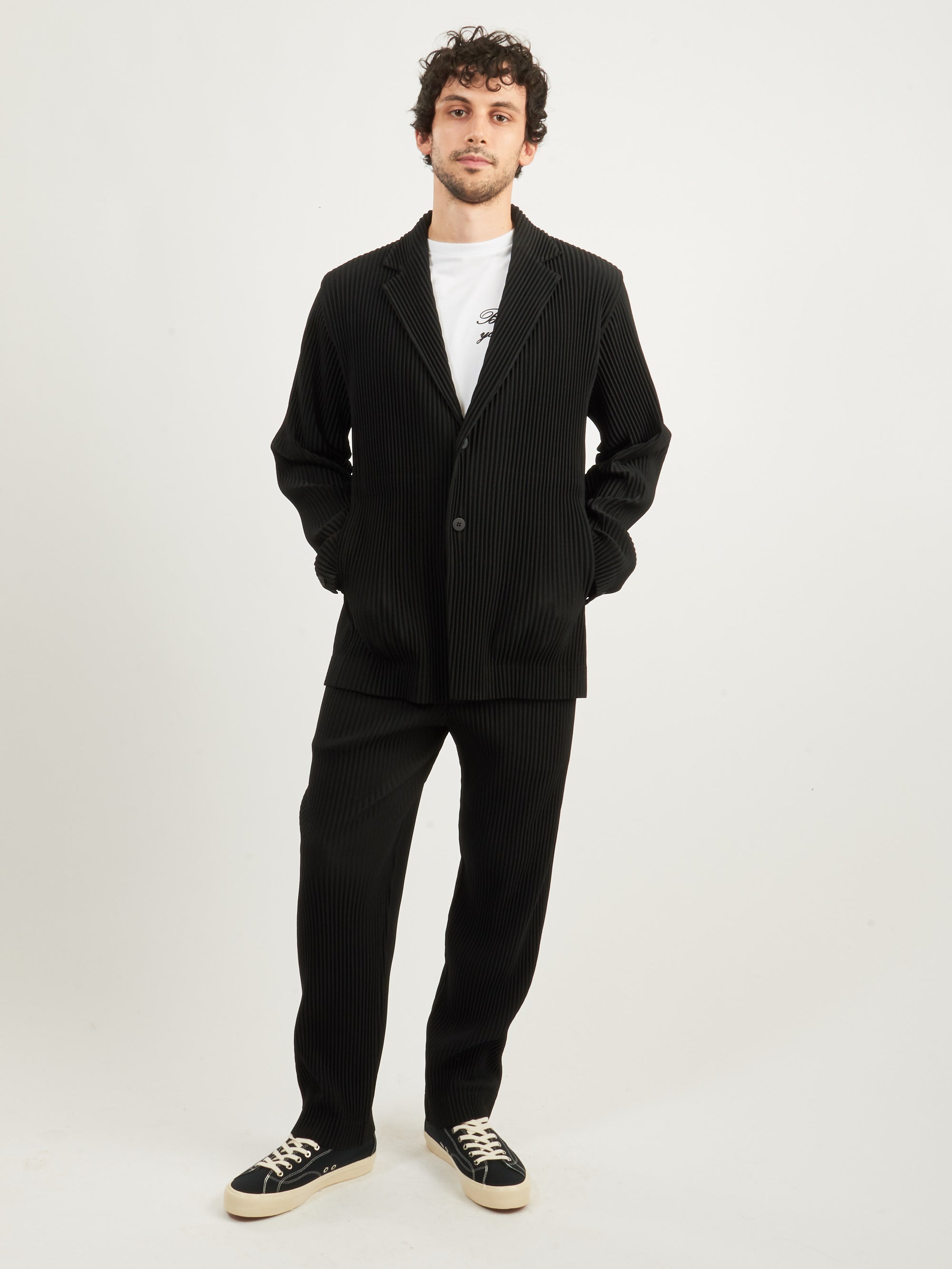 Homme Plisse Issey Miyake - Black Tailored Pleats 1 Blazer