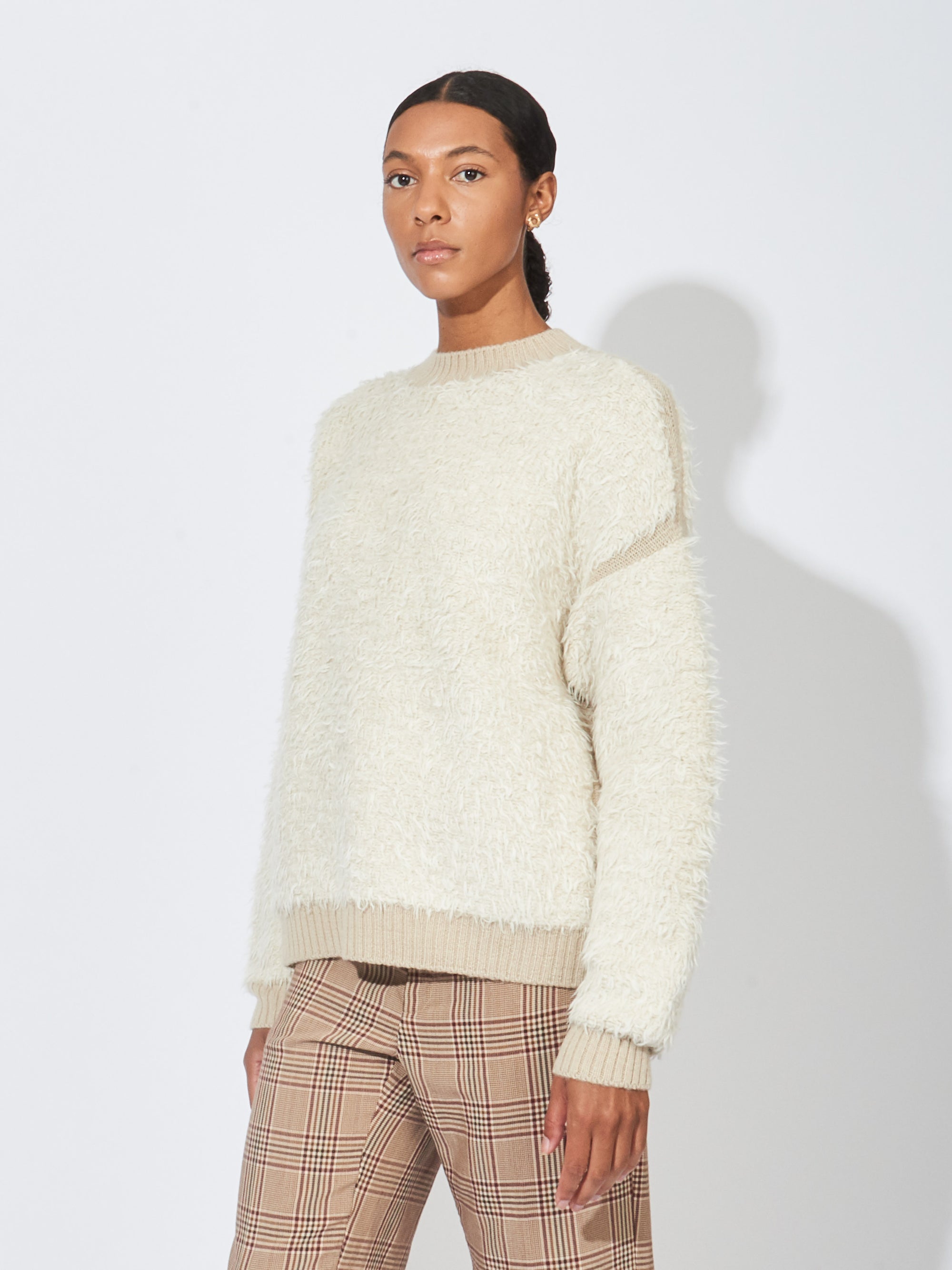 sherpa crewneck