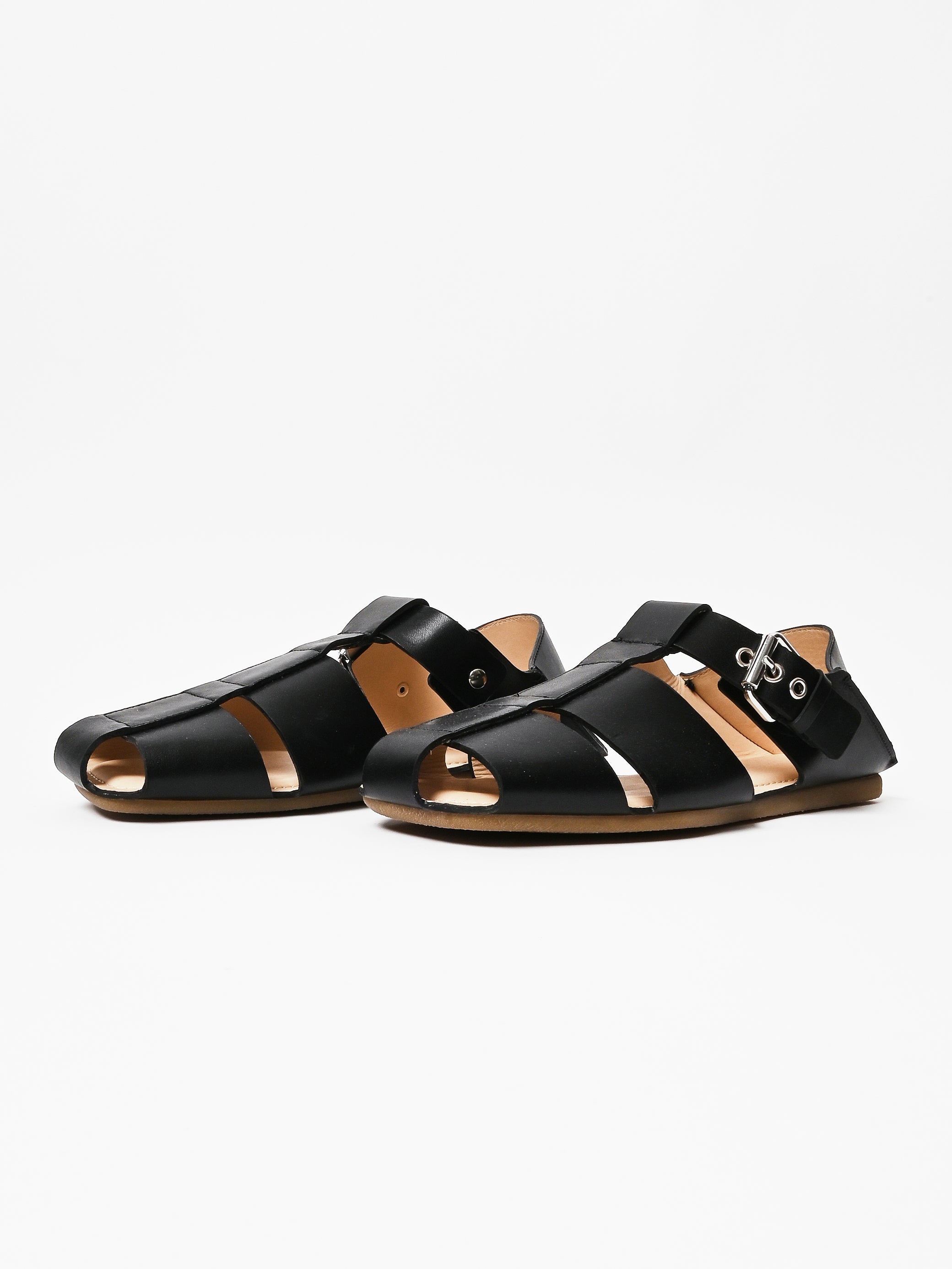 lemaire-black-fisherman-slip-
