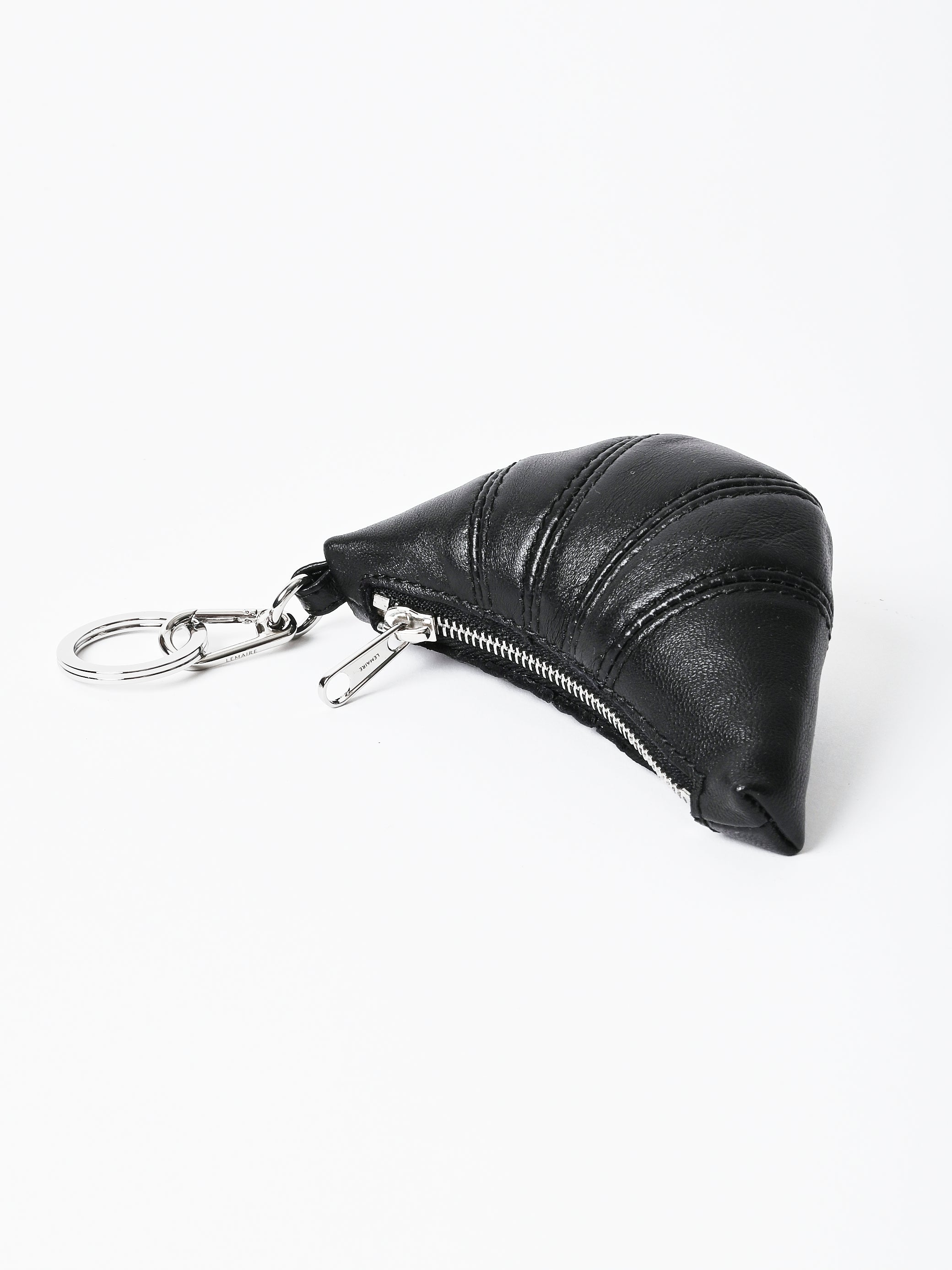 LEMAIRE - Black Mini Croissant Keyring – Frances May