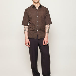 Brown/Tobacco Short Sleeve Shirt