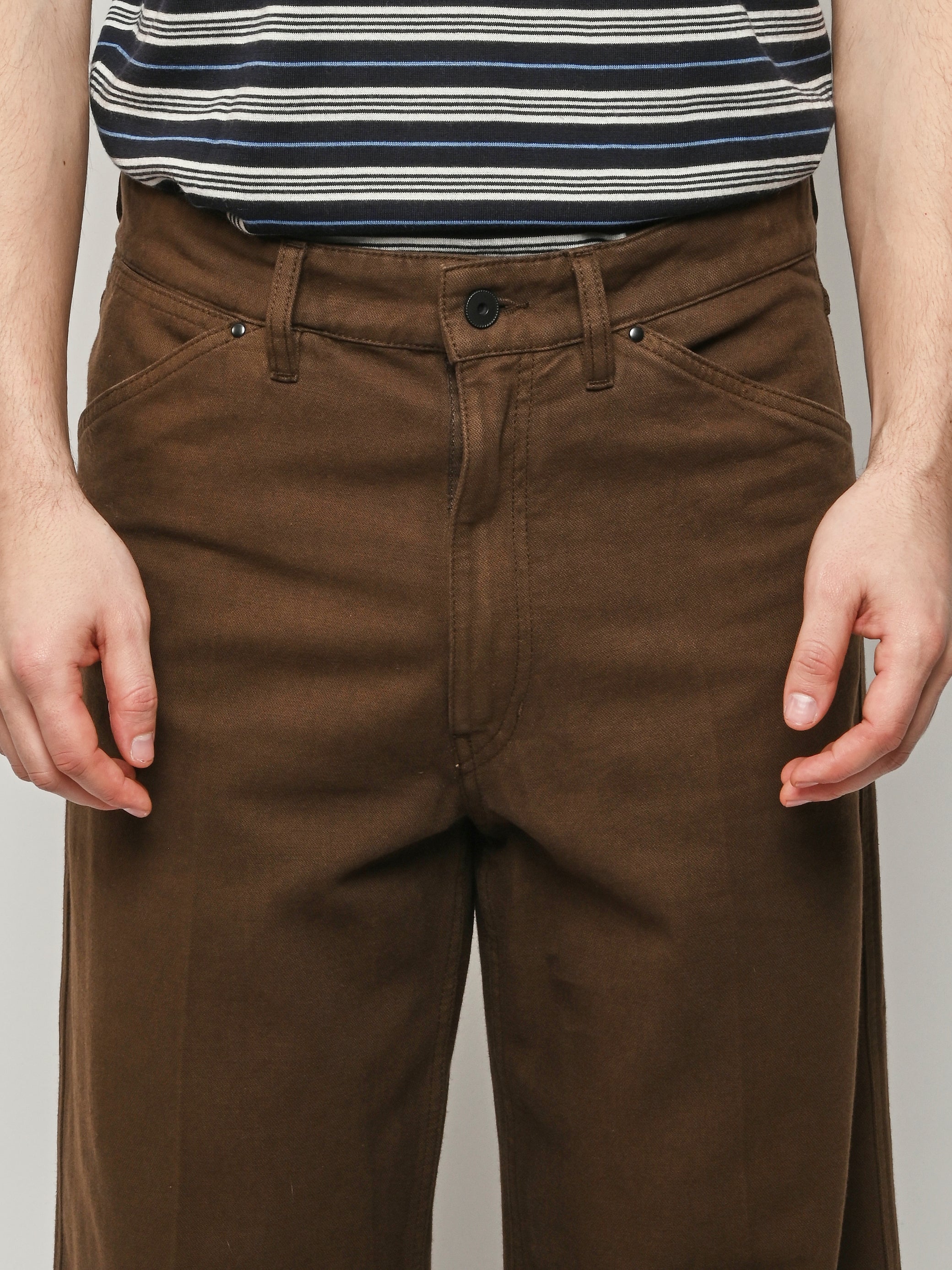 LEMAIRE - Cacao Wide Pants – Frances May