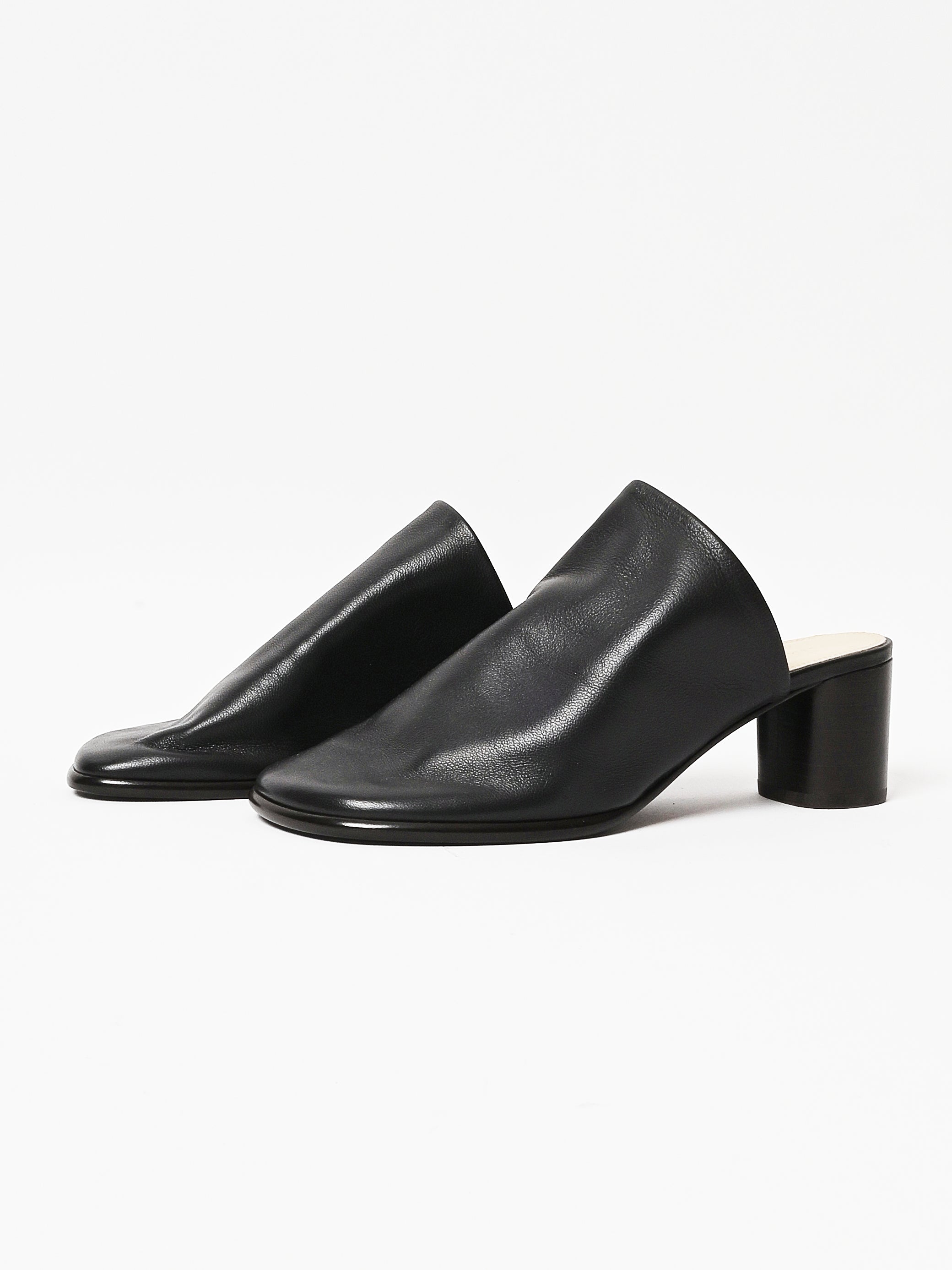 LEMAIRE - Dark Chocolate Glove Mule – Frances May