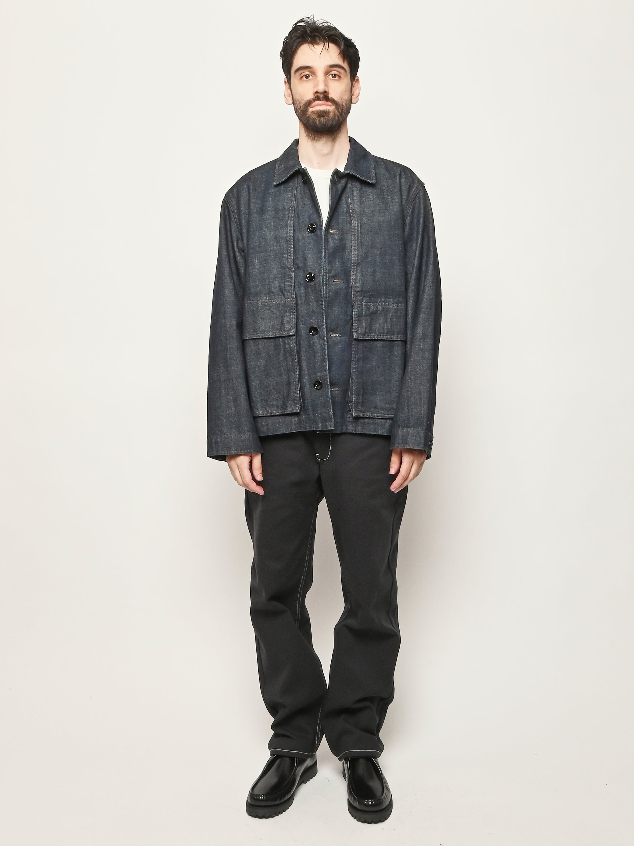 LEMAIRE - Denim Indigo Boxy Jacket – Frances May