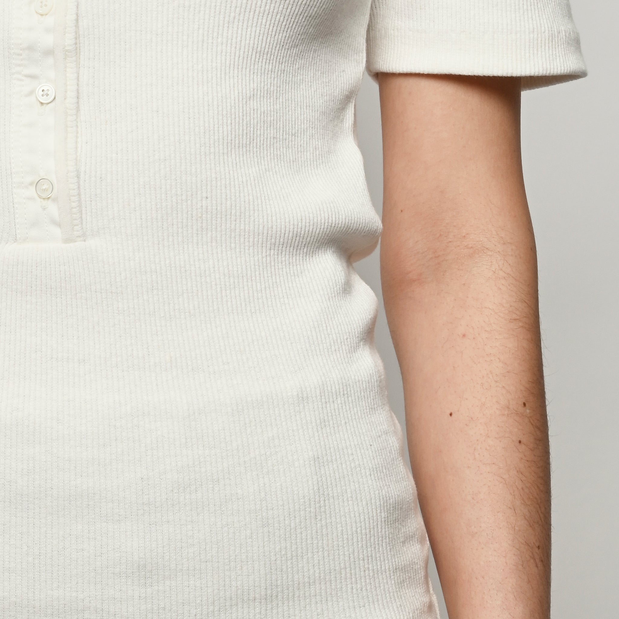 LEMAIRE - Milk Fitted Henley – Frances May