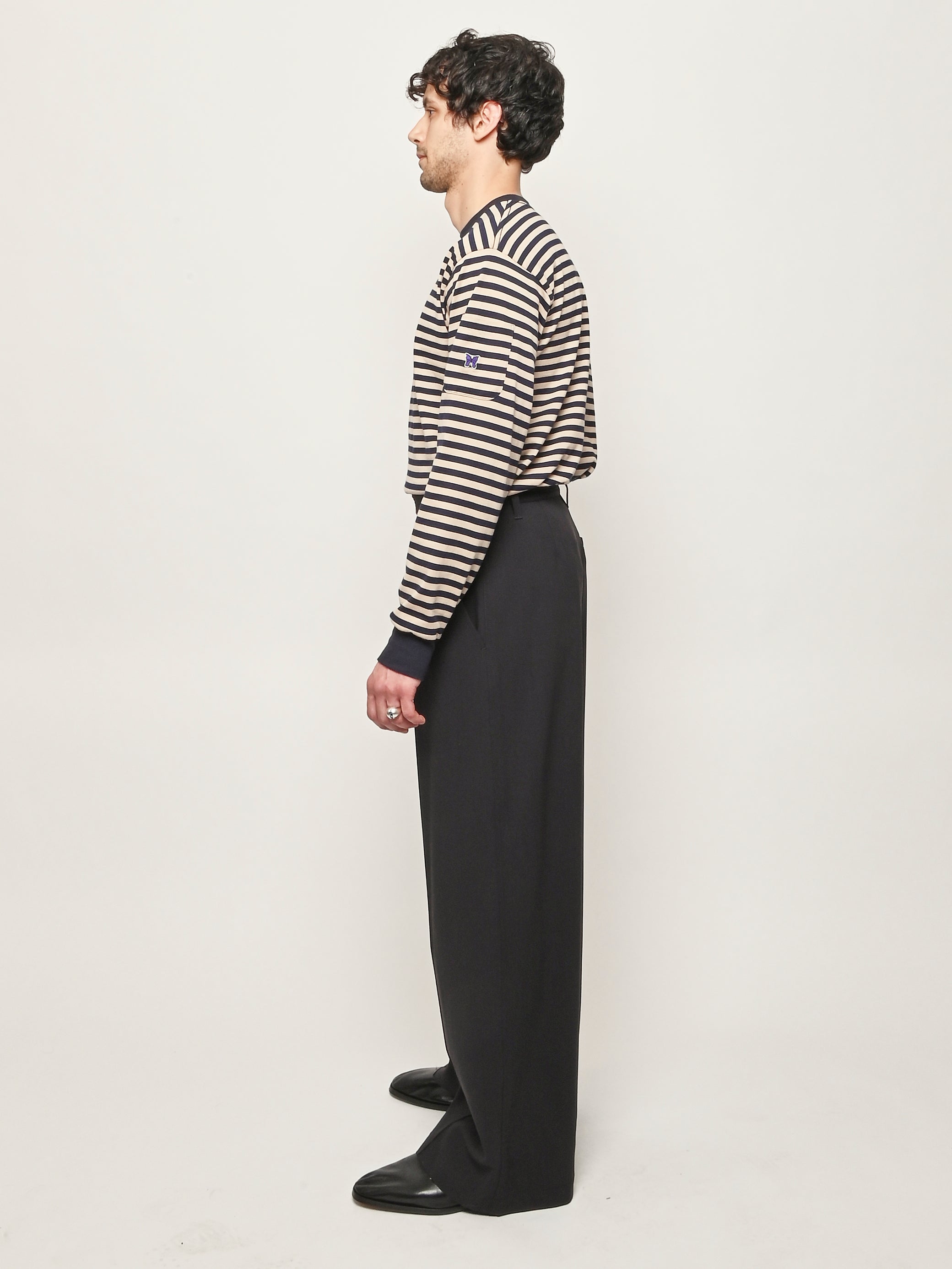 LEMAIRE - Onyx Single Pleat Pants – Frances May
