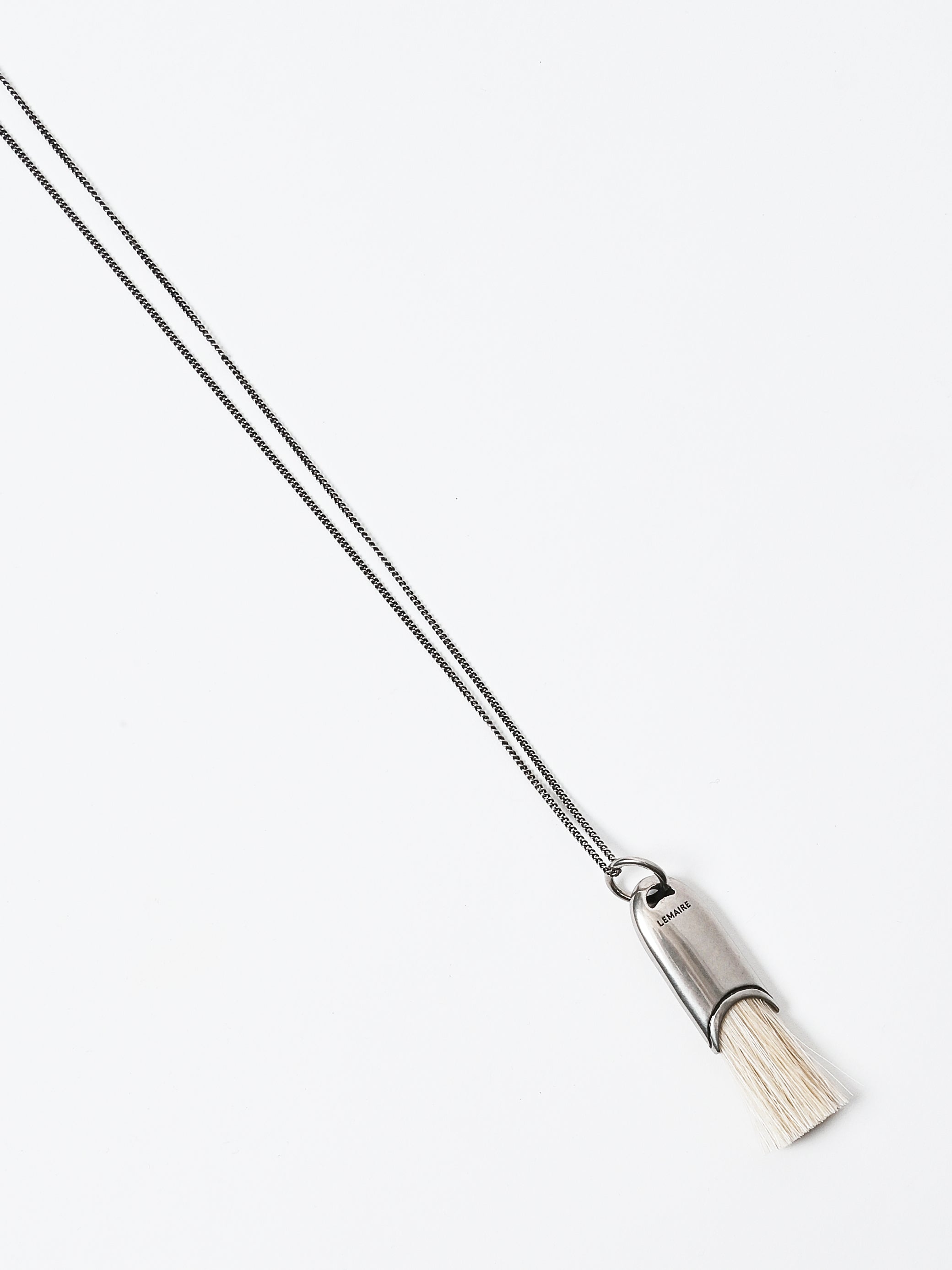 LEMAIRE - Silver/Blond Personal Brush Necklace – Frances May