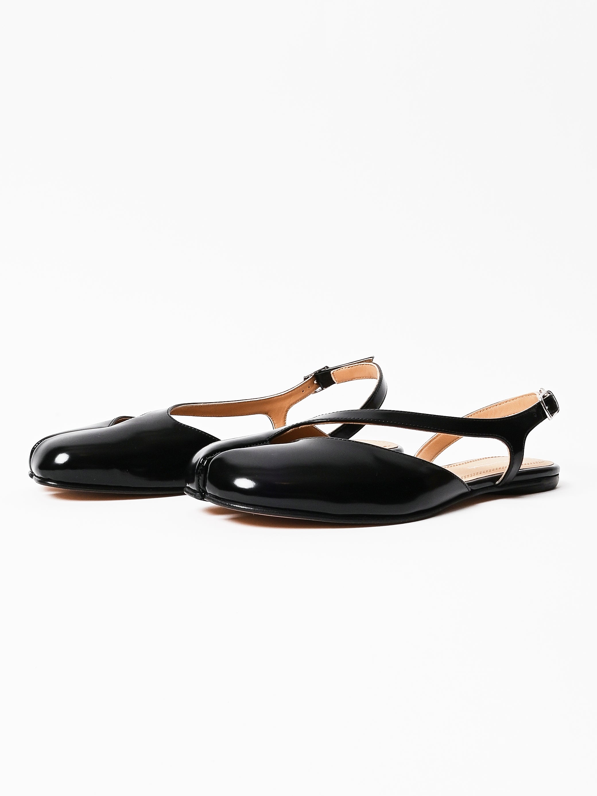 Maison Margiela - Black Tabi Slingback Sandal – Frances May