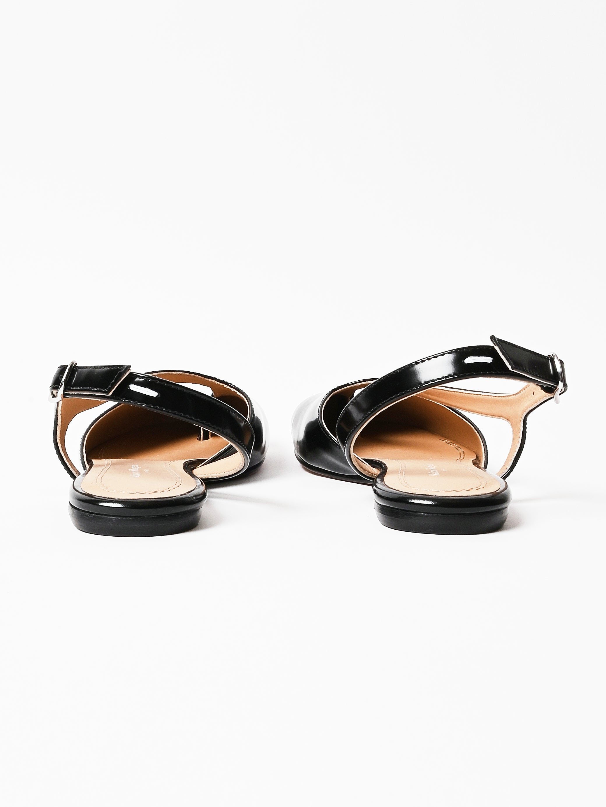 Maison Margiela - Black Tabi Slingback Sandal – Frances May