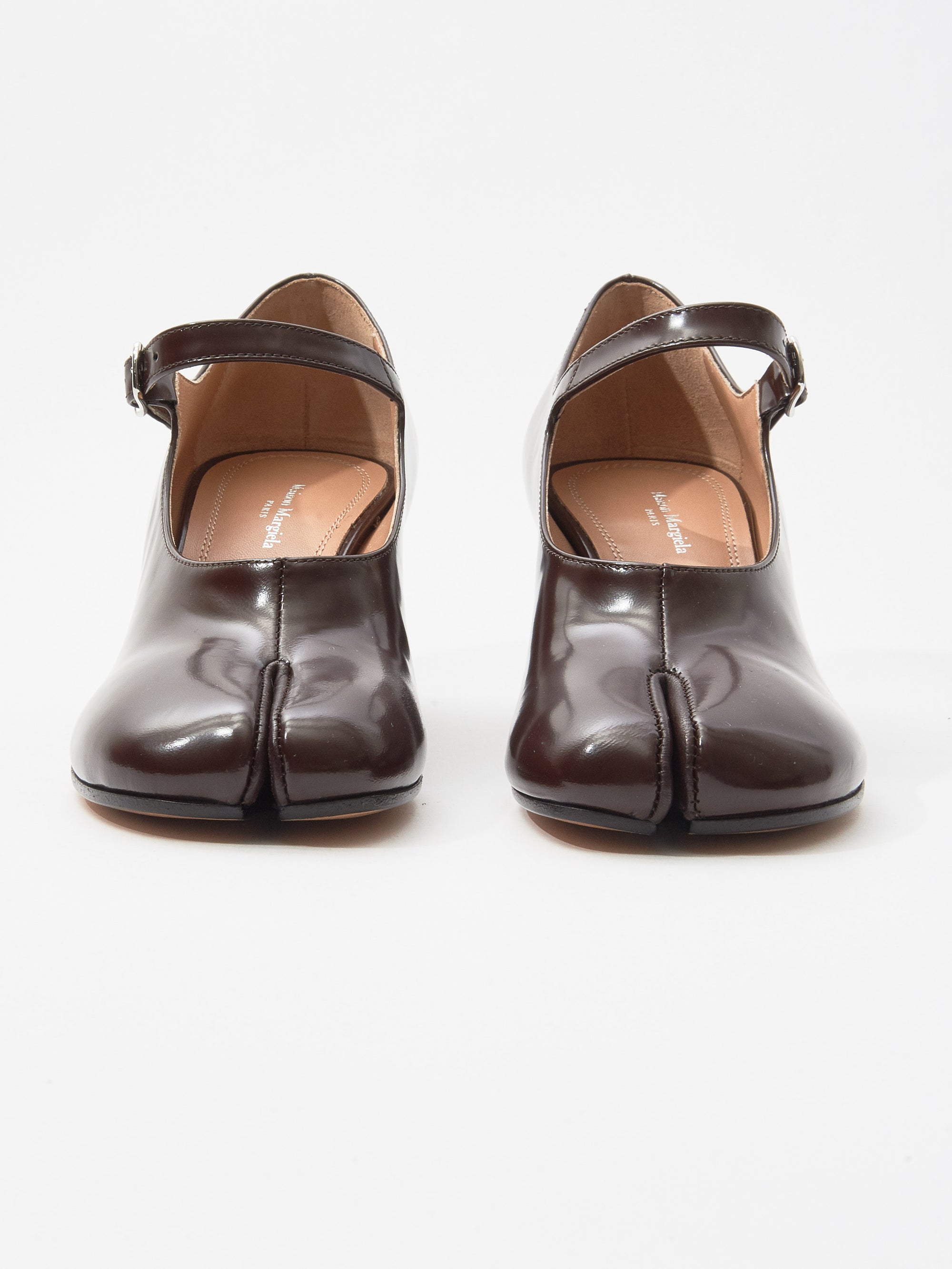 Maison Margiela Brown Tabi Mary-Janes – Frances May