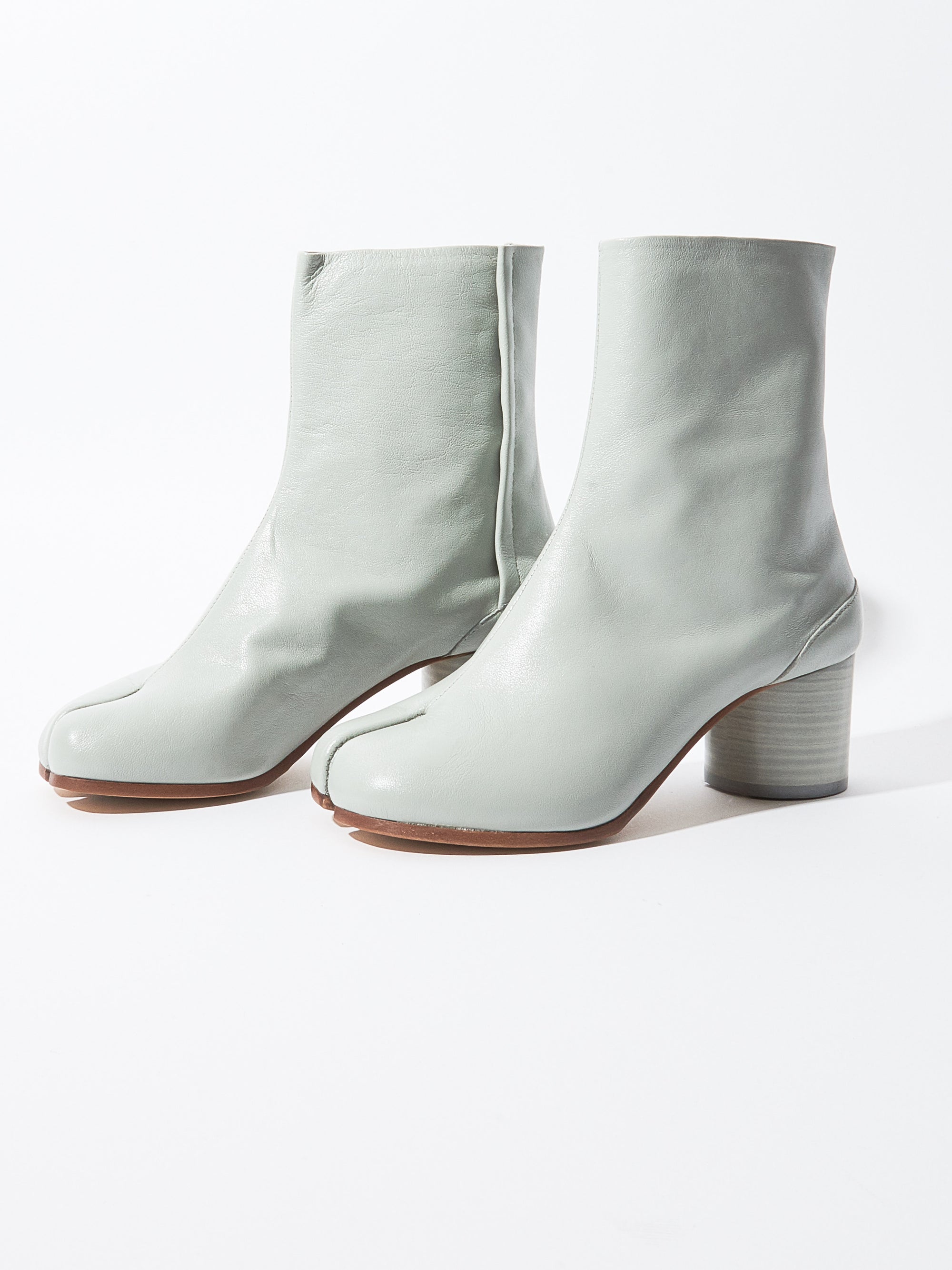 maison margiela blue boots