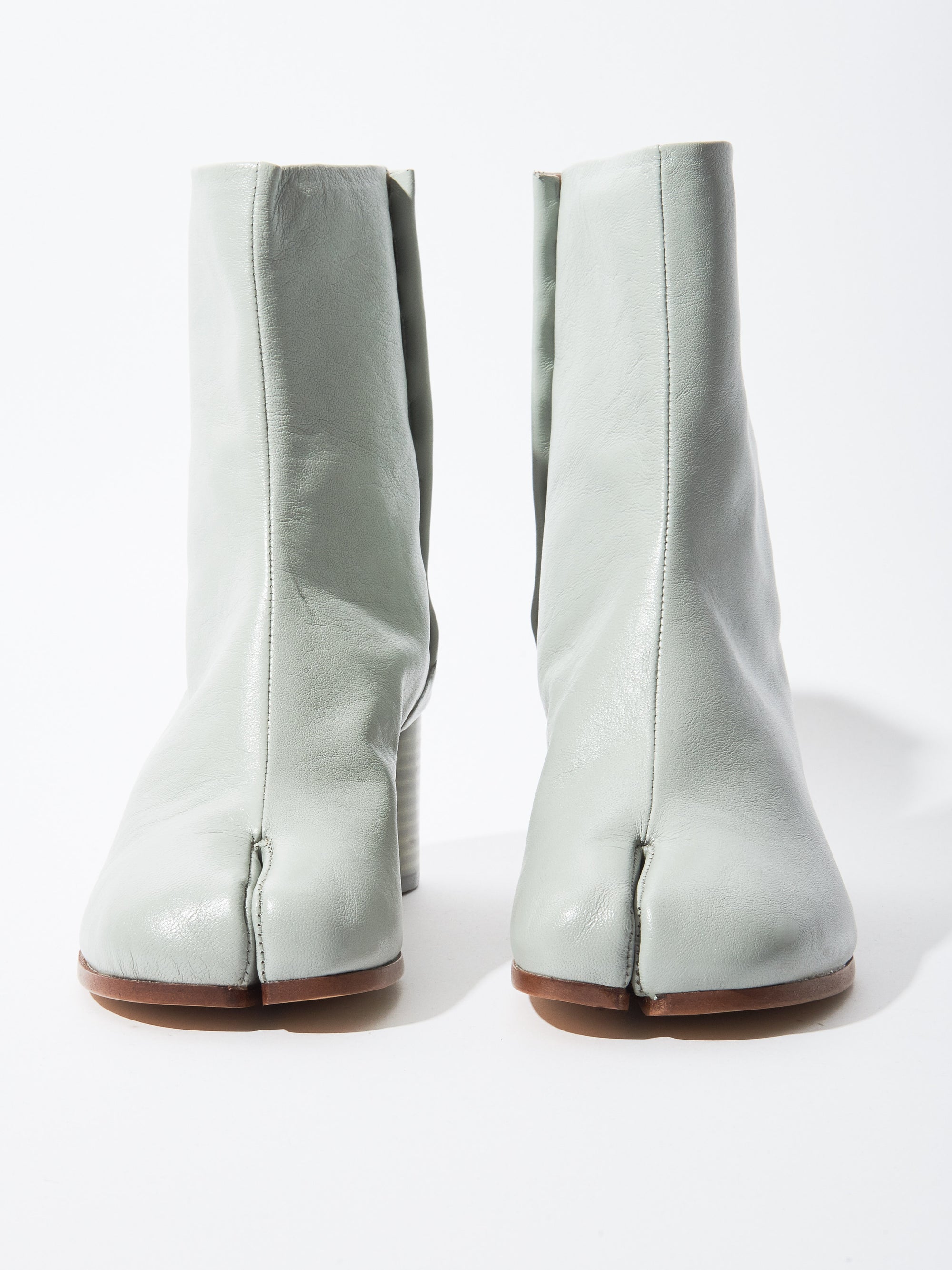 maison margiela blue boots