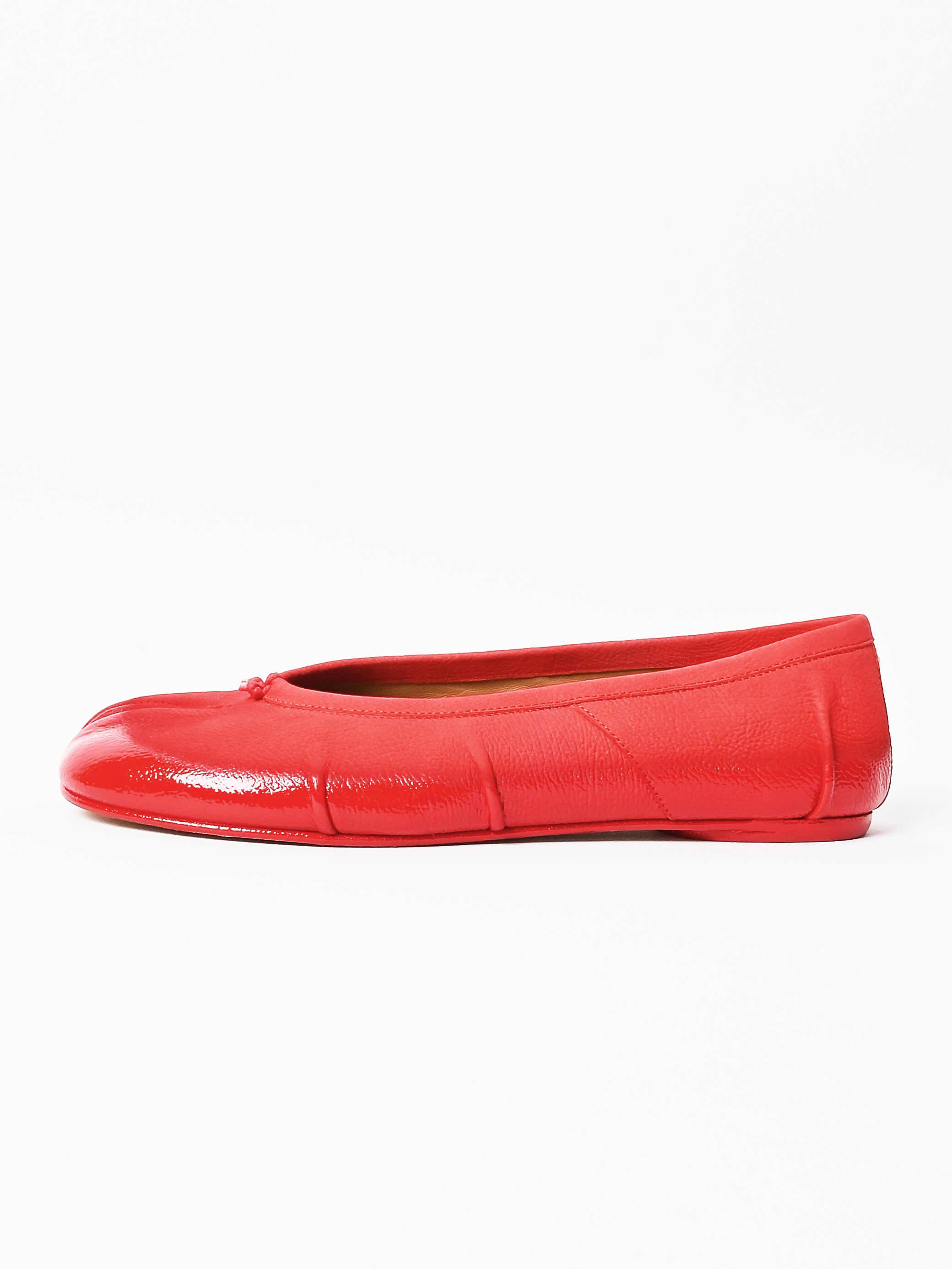 Maison Margiela Tabi ballet　37.5 Maison Margiela - Red Tabi Ballerina – Frances May