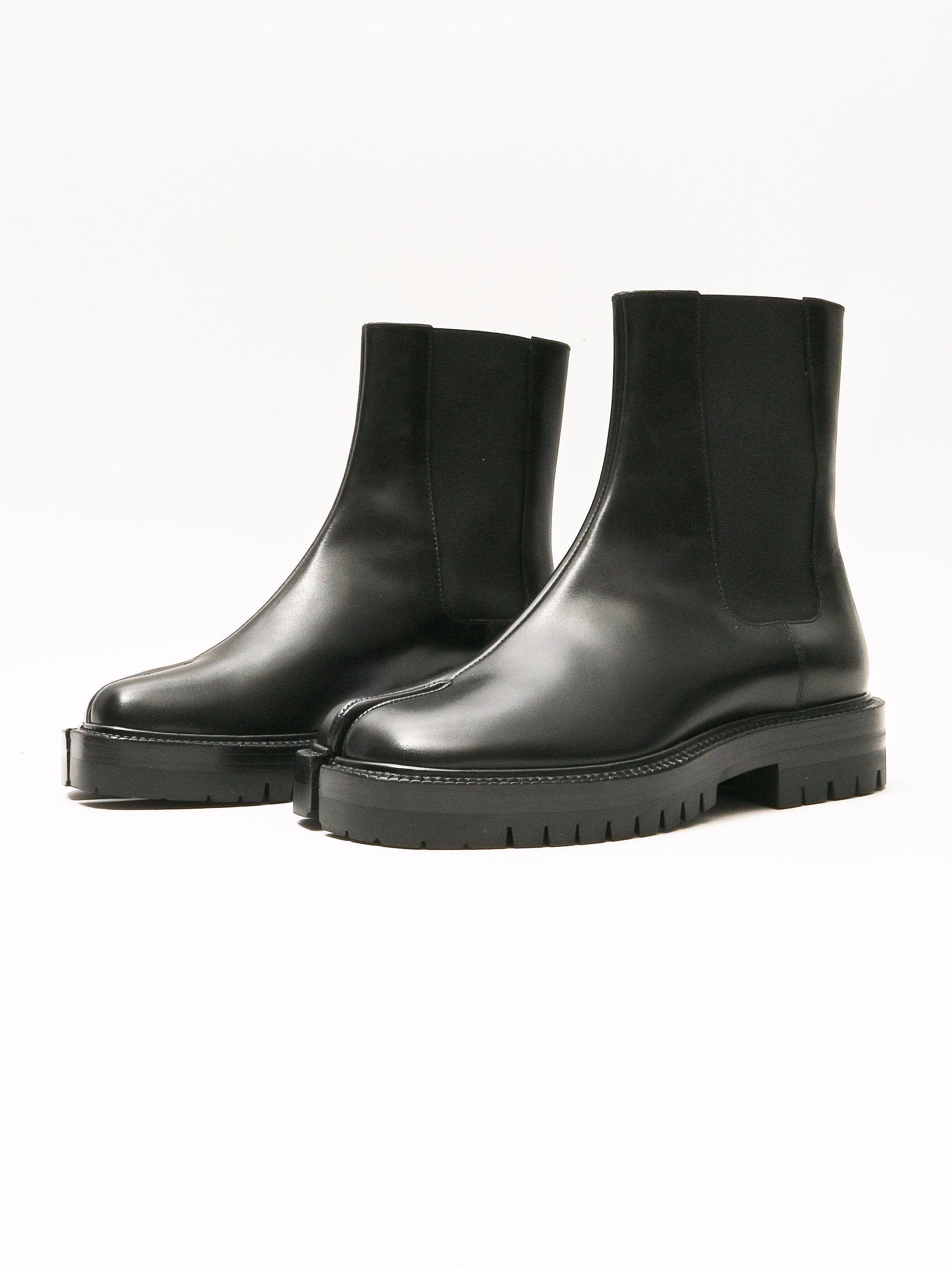 Maison Margiela Black Tabi Chelsea Boot – Frances May