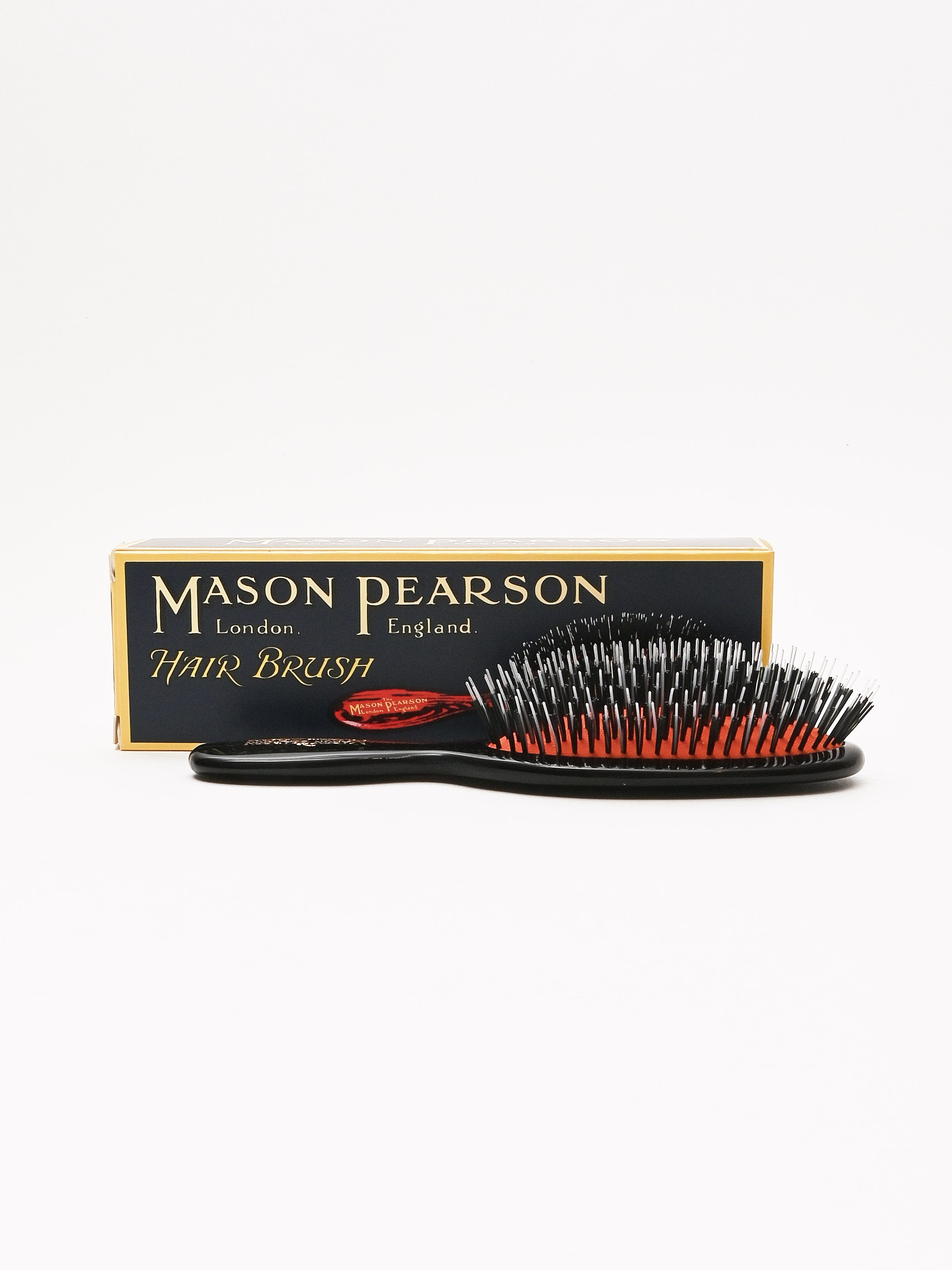Mason Pearson - Dark Ruby Pocket Bristle & Nylon Hair Brush