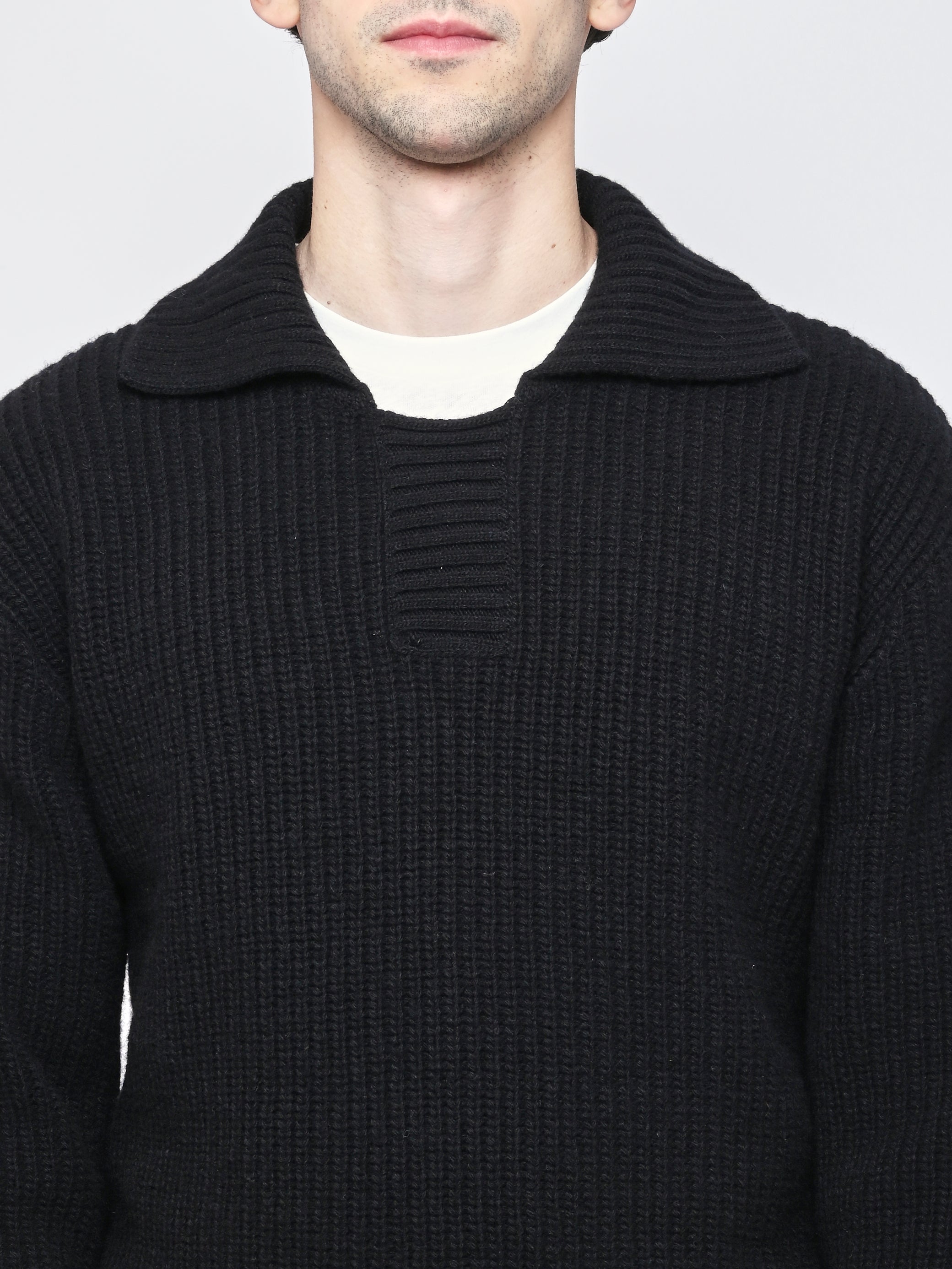 トップス mfpen knit Mfpen - Black Collar Sweater – Frances May