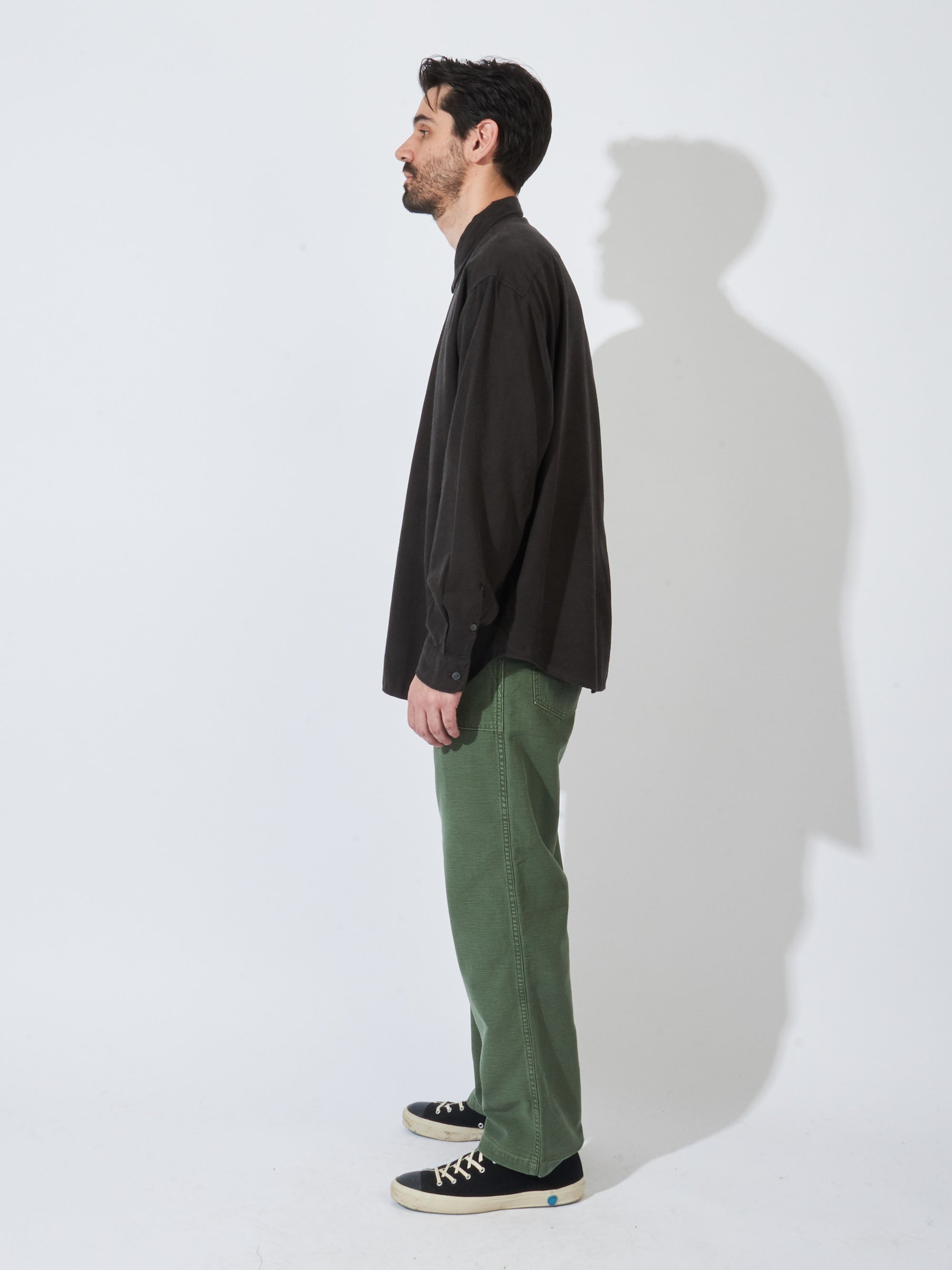 Mfpen - Dark Brown Tencel Comfy Shirt – Frances May