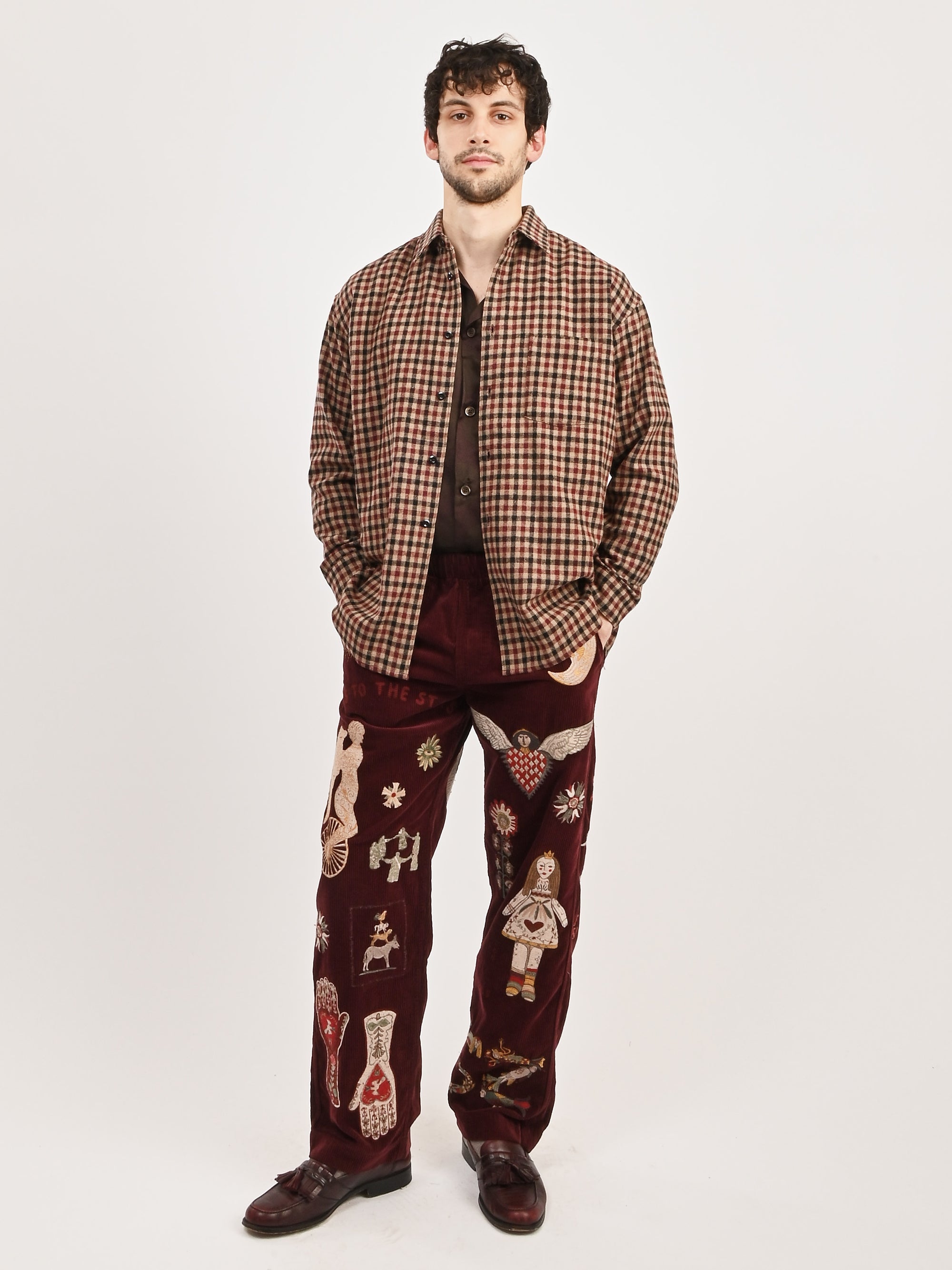 Monitaly Dasa Check Red excellent Garson L