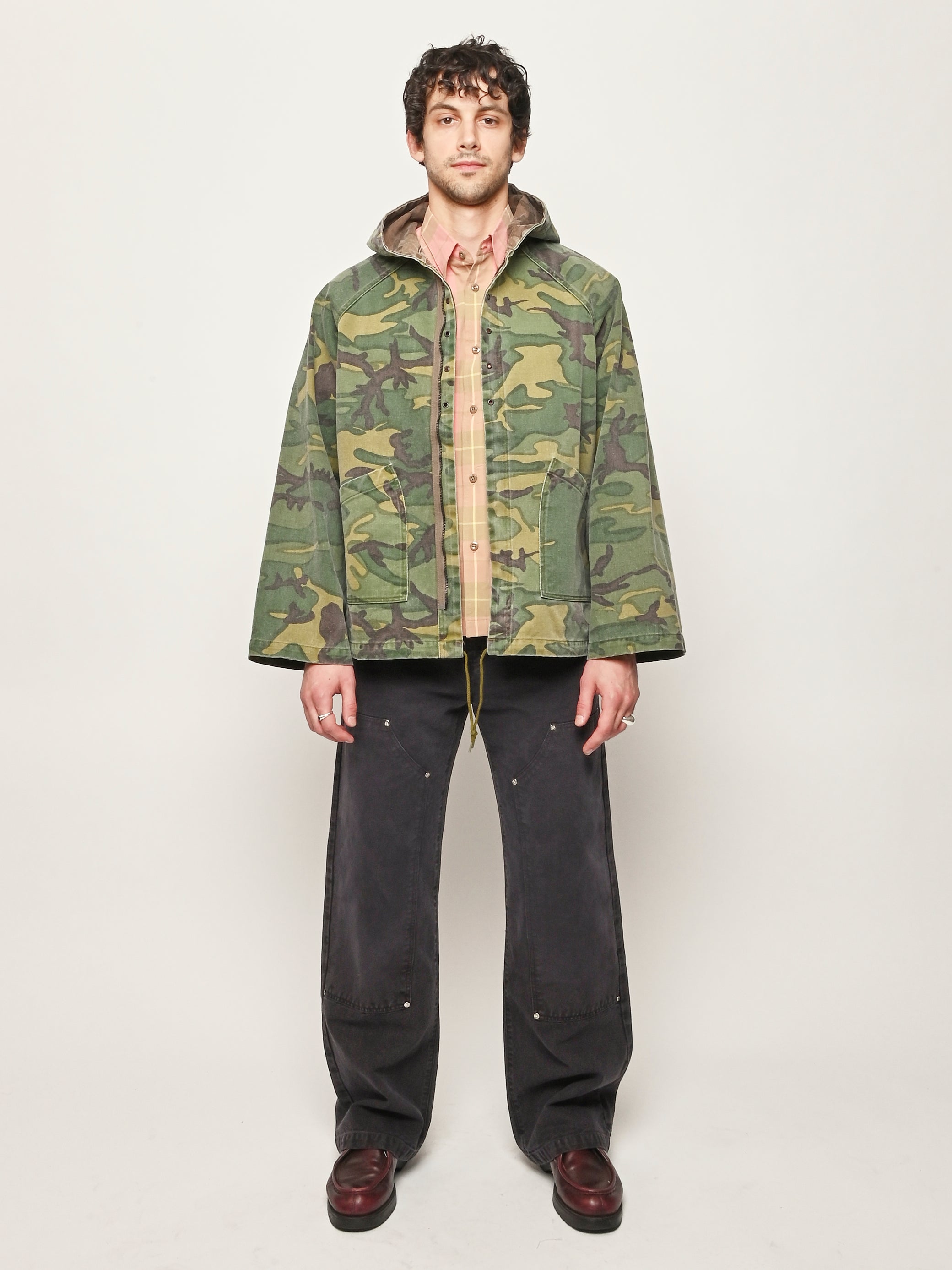 Needles - Camo Twill Reversible Hooded Coat – Frances May