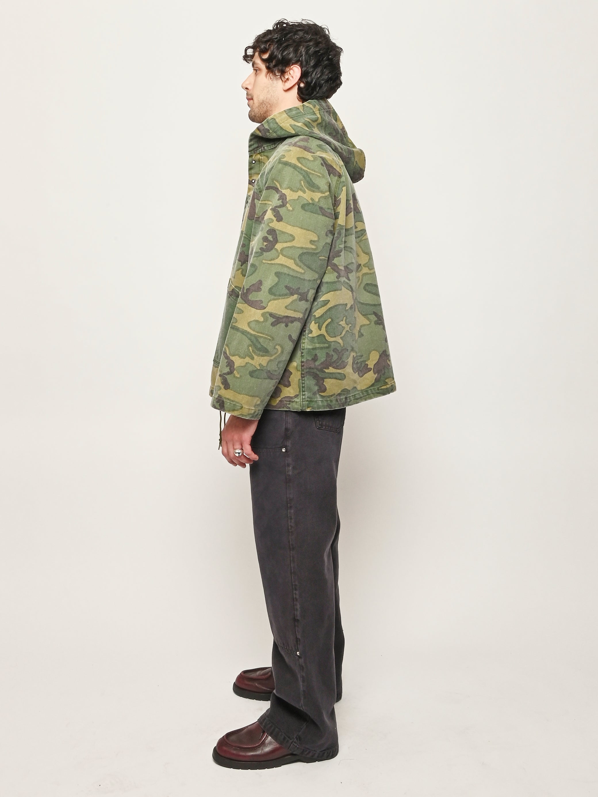 Needles - Camo Twill Reversible Hooded Coat – Frances May