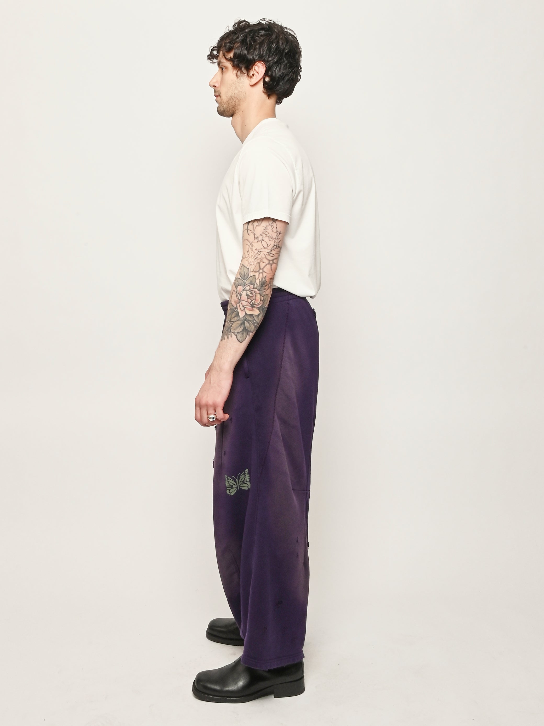 Needles - Purple Deconstructed H.D. Sweat Pant – Frances May