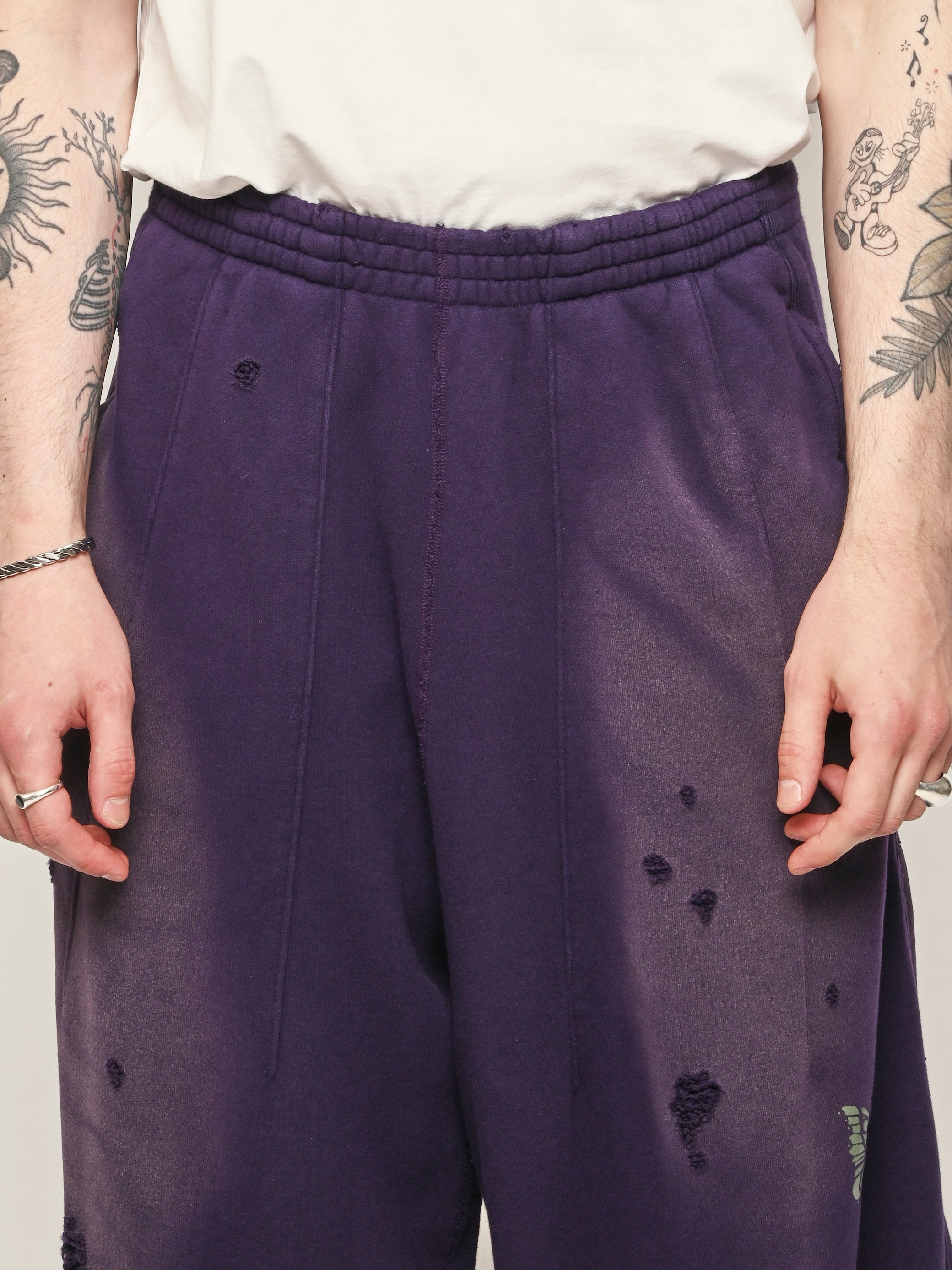Needles - Purple Deconstructed H.D. Sweat Pant – Frances May