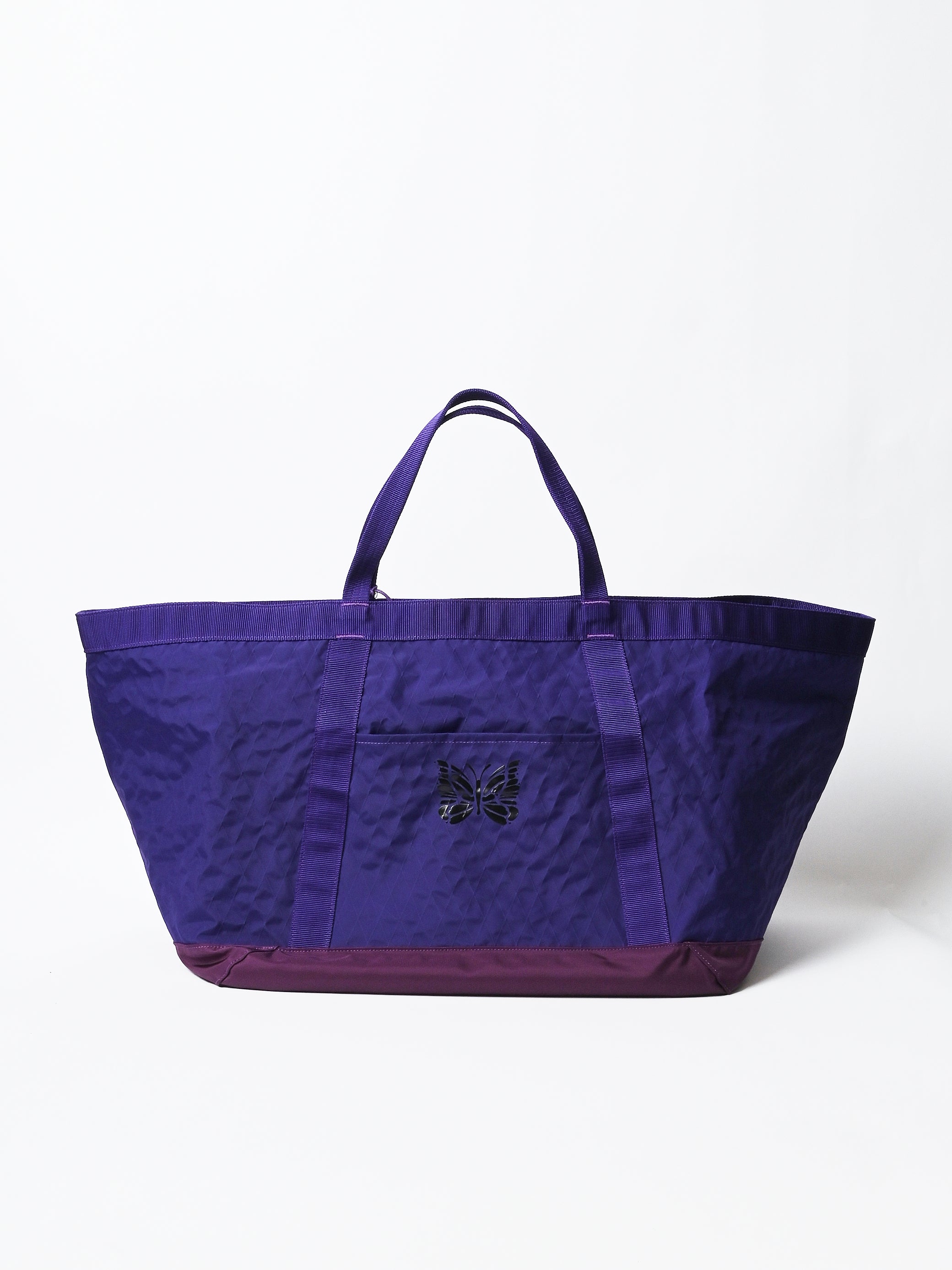 ミュージシャン Da-iCE Canvas Tote Bag (purple) Needles - Purple Large Tool Tote – Frances May