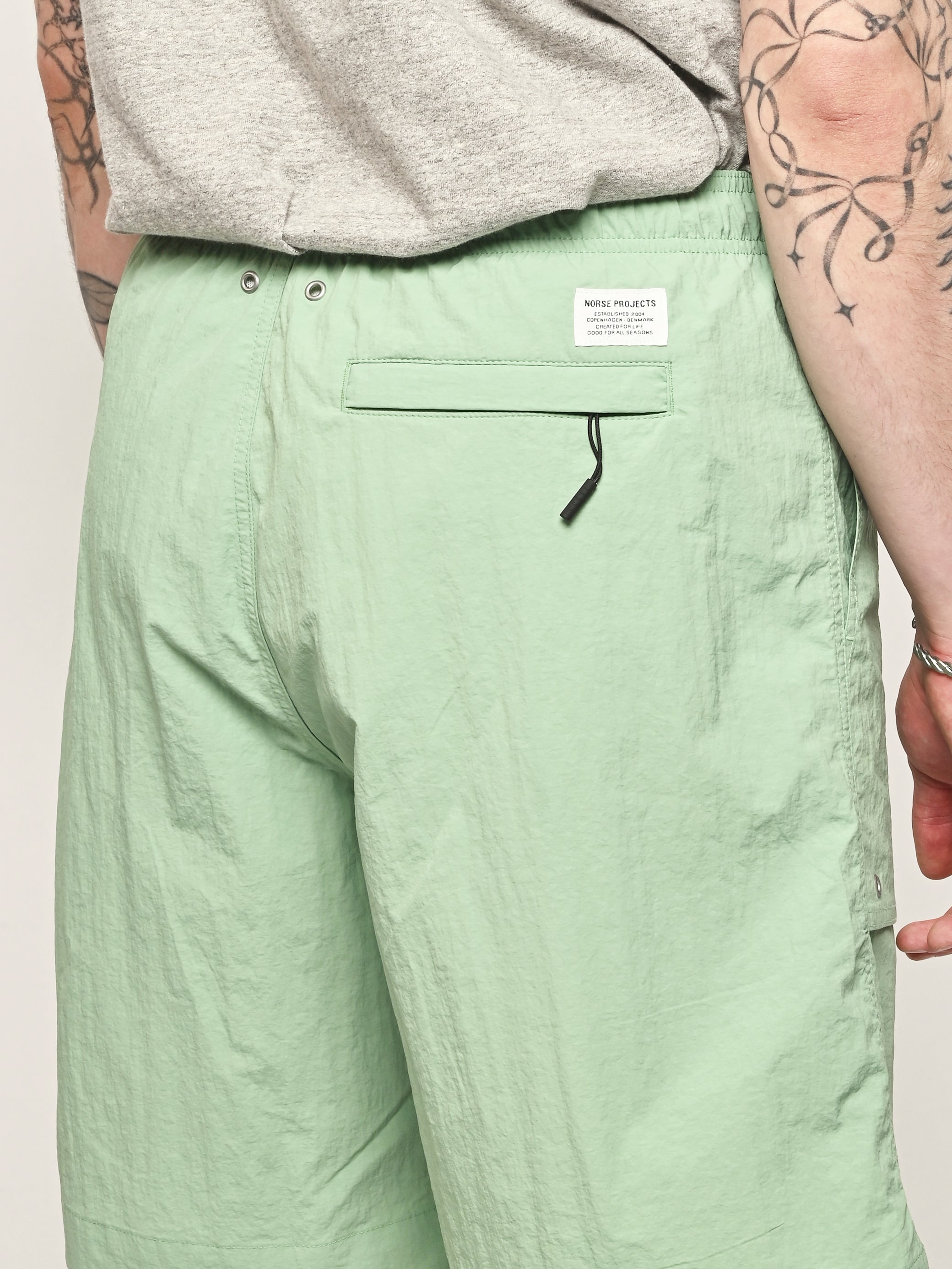 Norse Projects - Peapod Sund Relaxed Recycled Nylon Swimmers