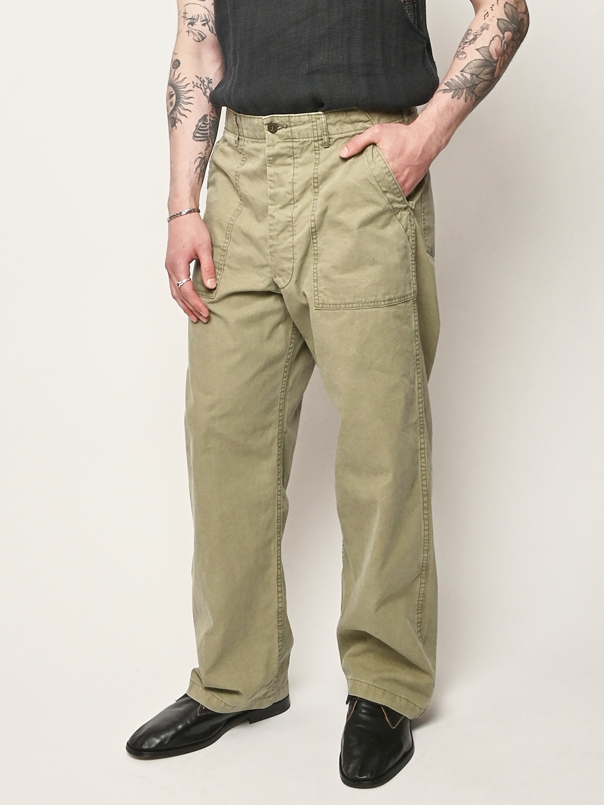 Orslow - Green Summer Fatigue Pants – Frances May