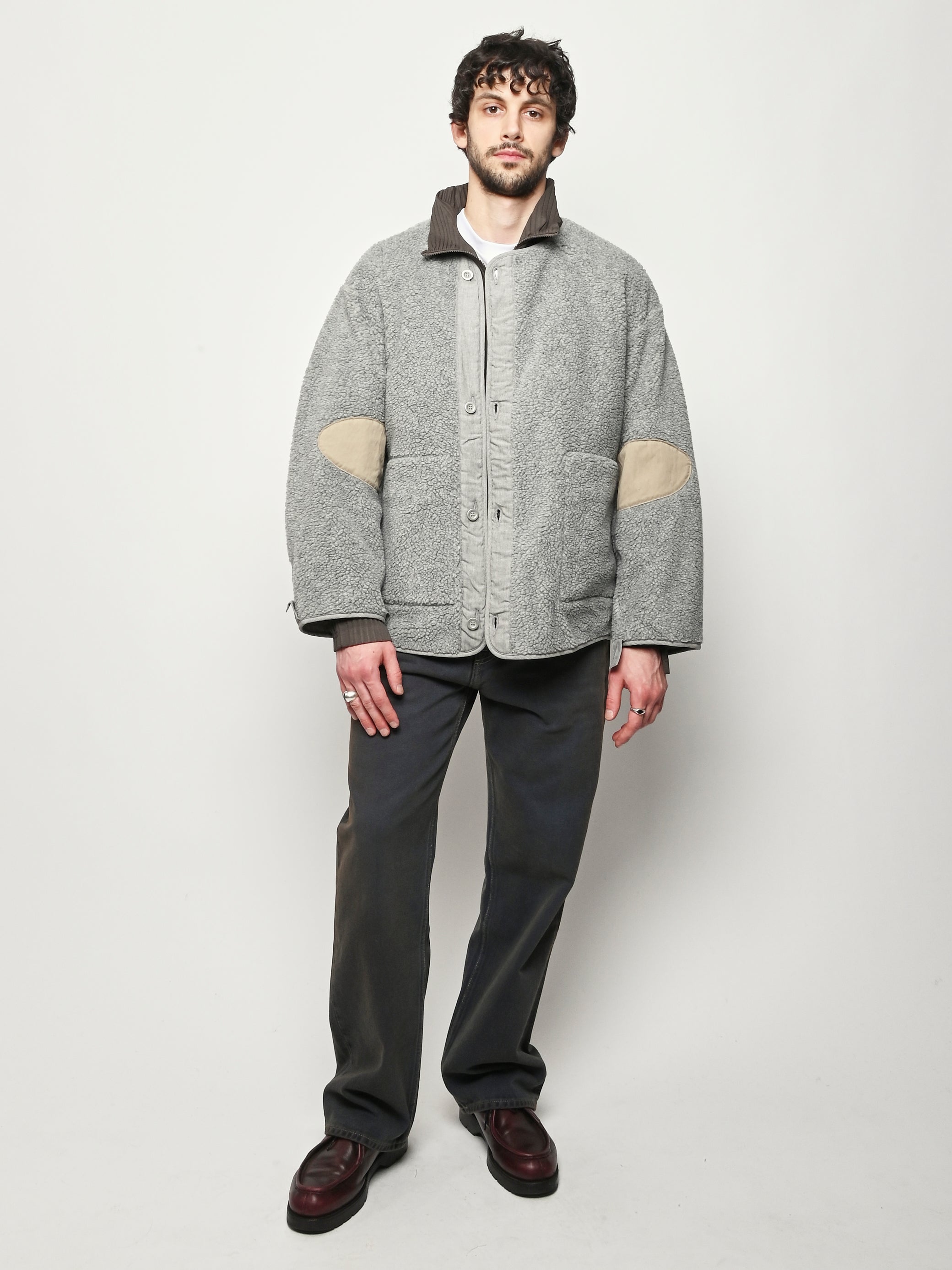 Orslow - Light Grey M-65 Fish Tail Coat Liner – Frances May