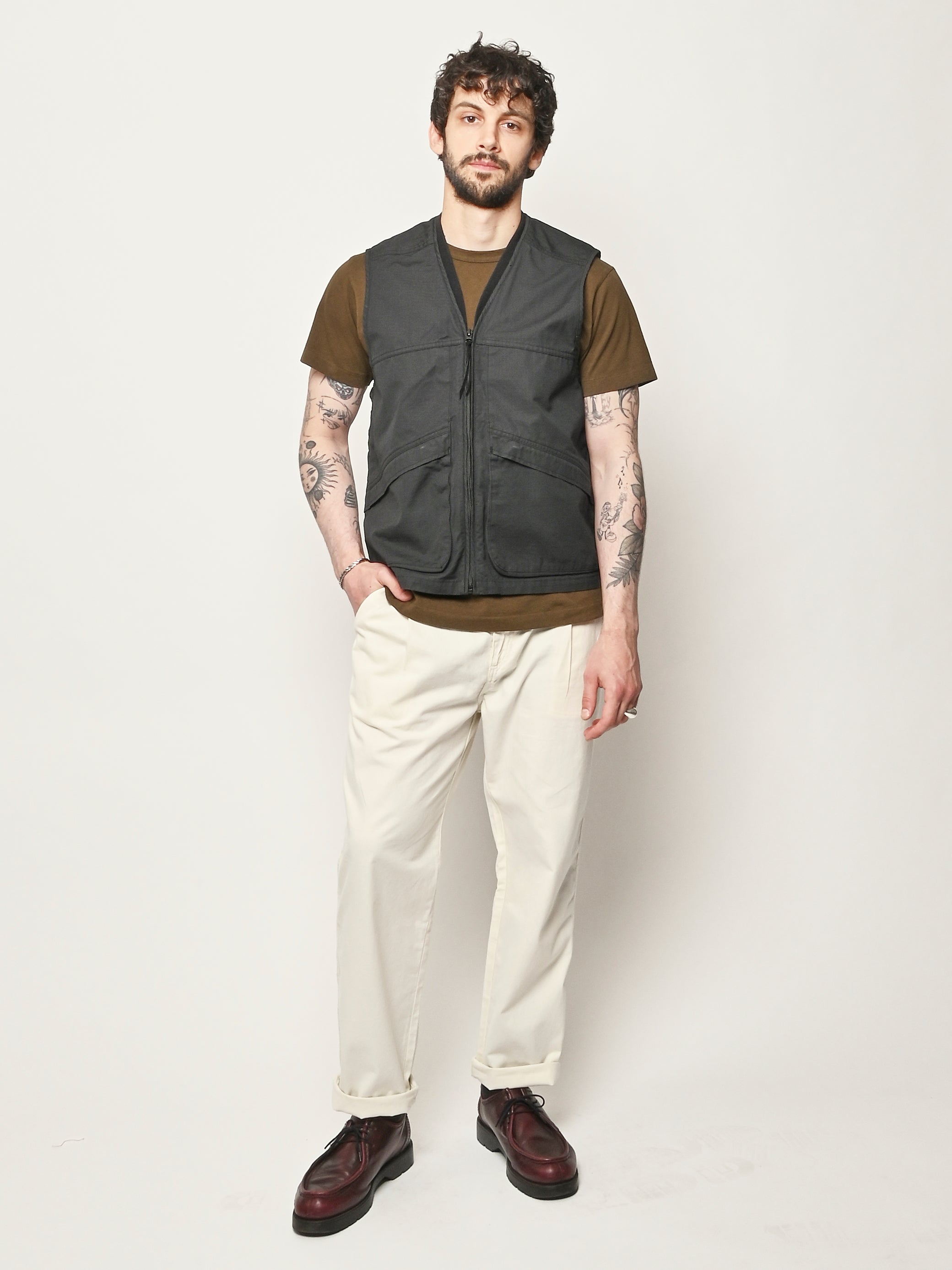 Orslow - Navy Utility Vest – Frances May