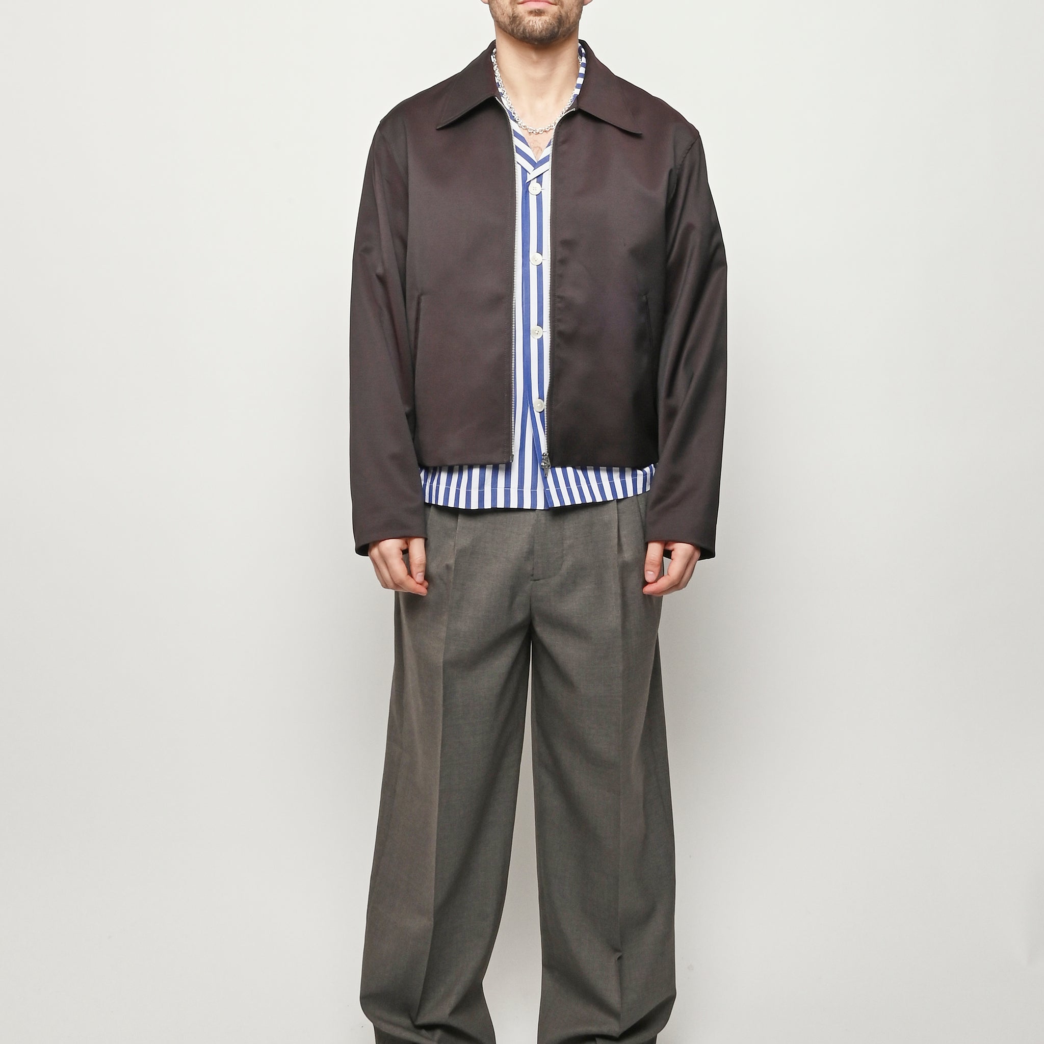 Our Legacy - Crushed Grape Formflex Weave Mini Jacket – Frances May