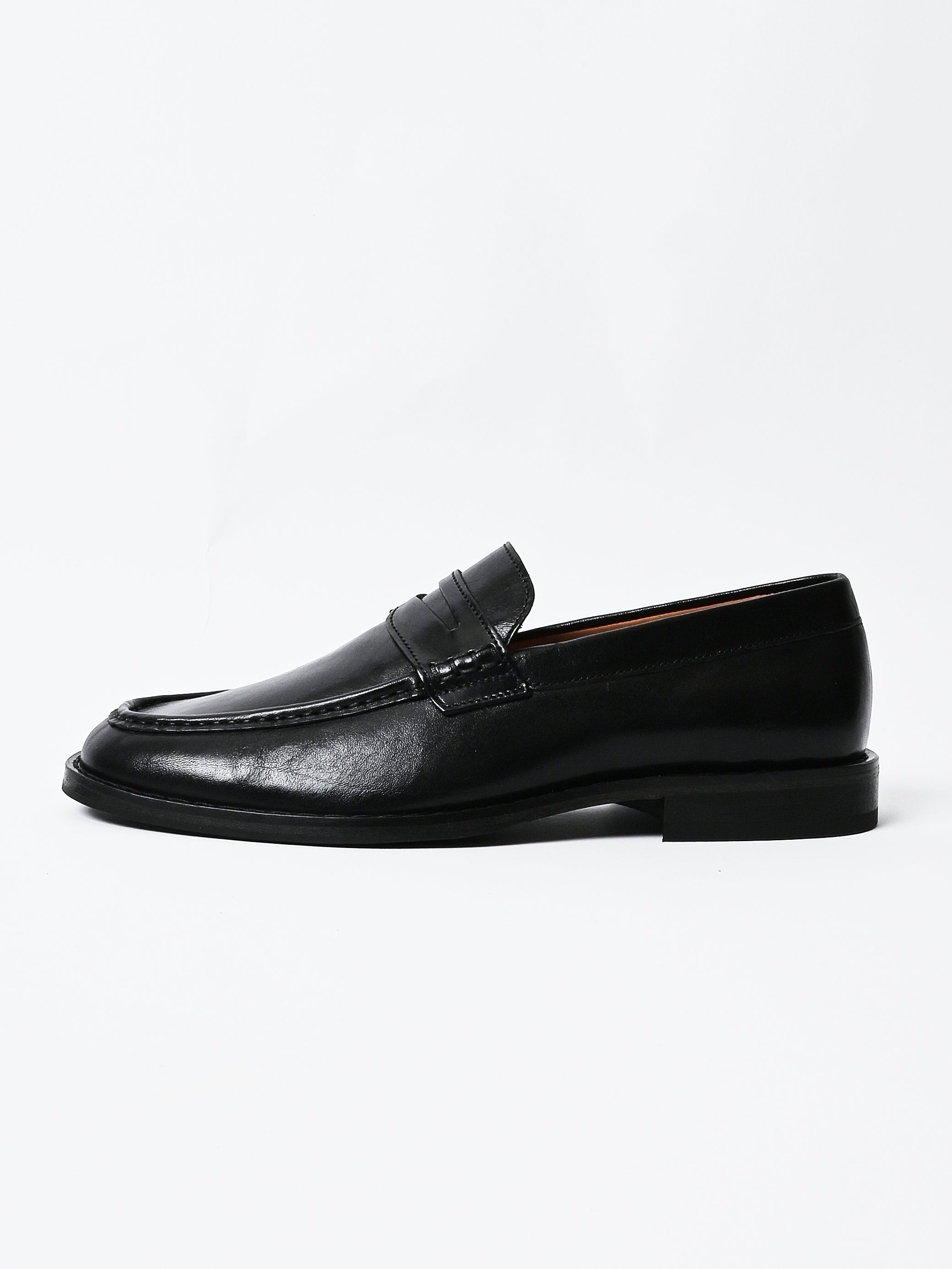 Our Legacy - True Dyed Black Leather Light Loafer – Frances May