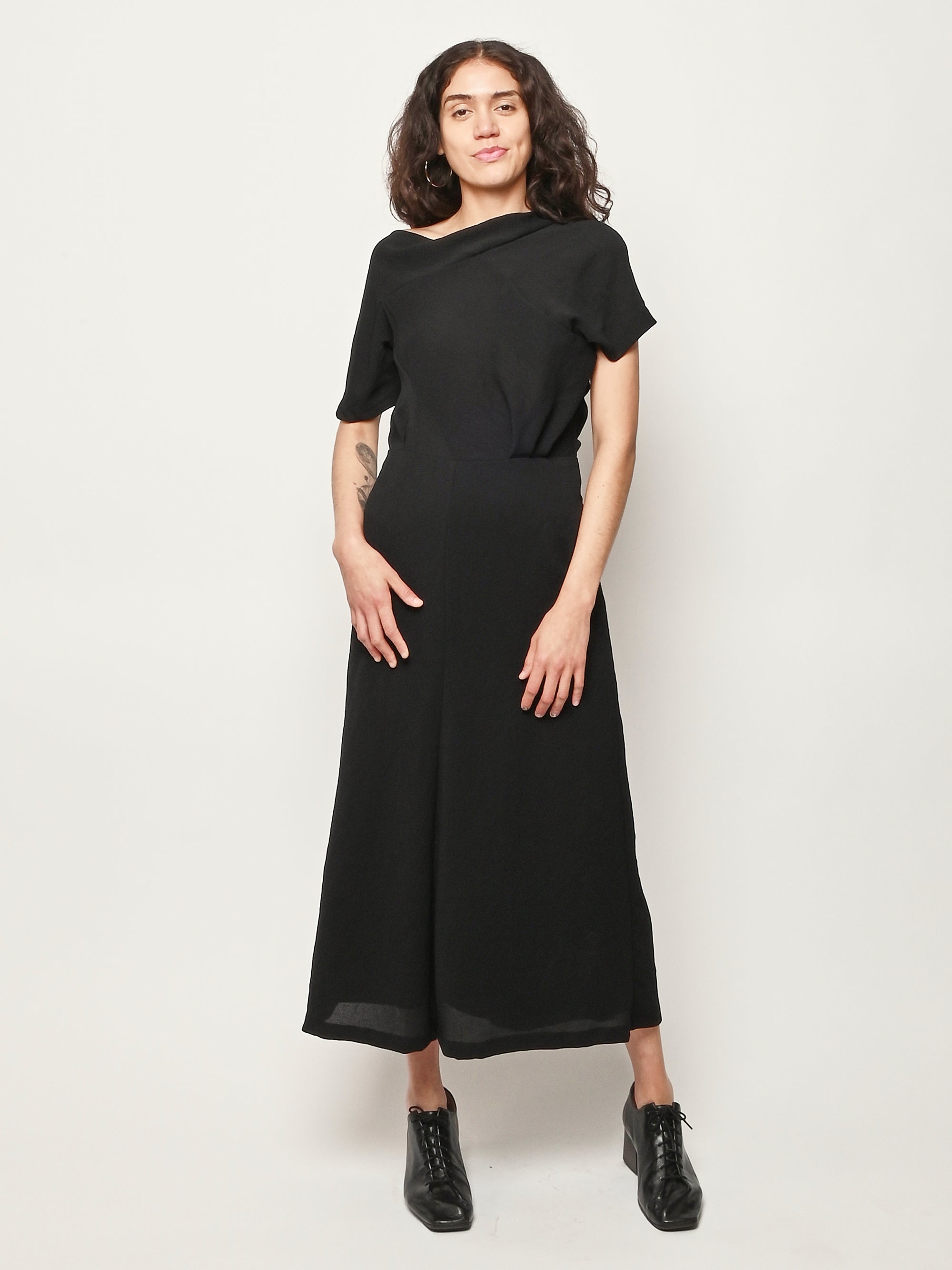 rachel comey black dress Isarco Dress Black / 00. / Foam