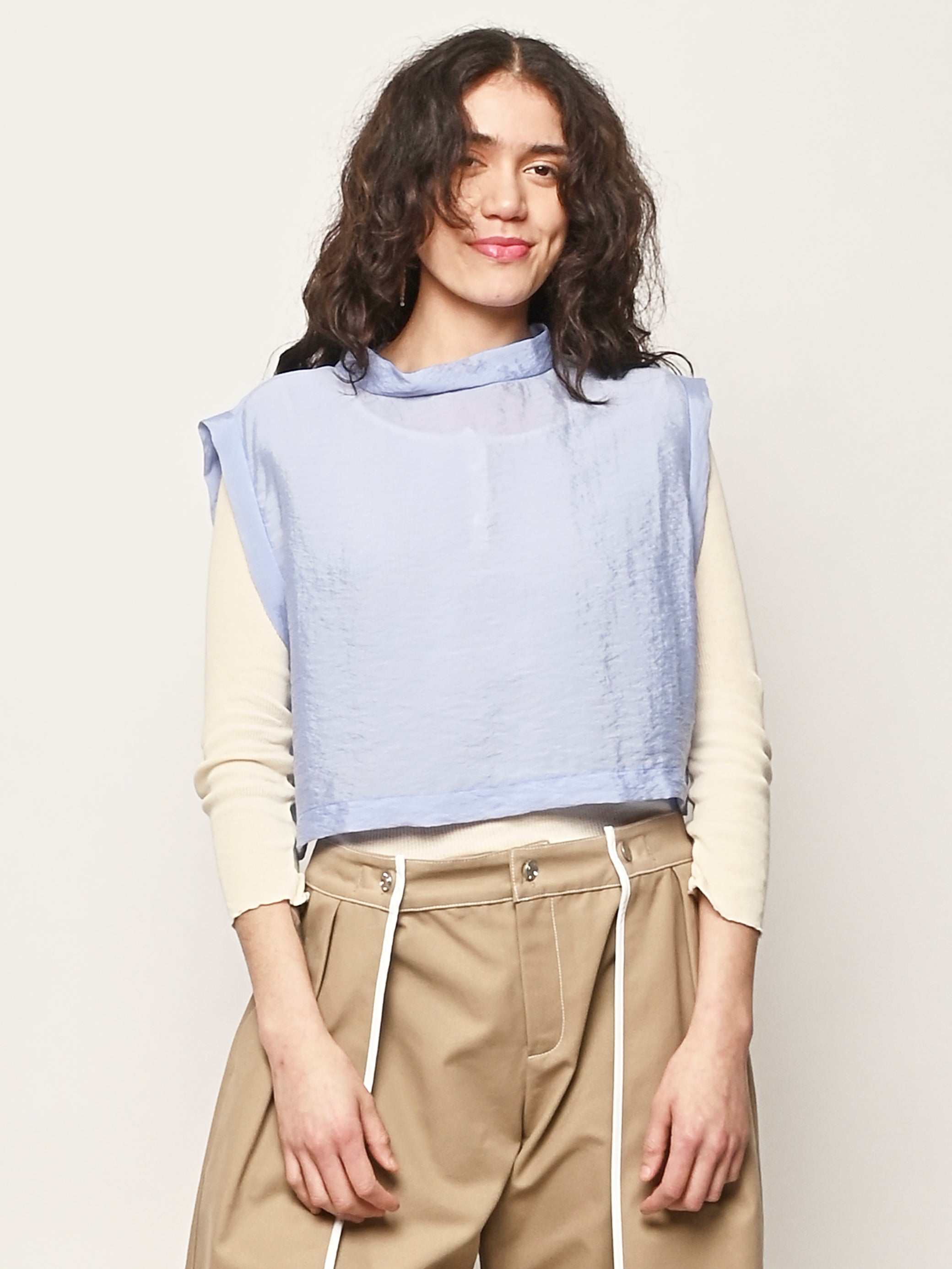 Rachel Comey - Light Blue Bacchus Top – Frances May