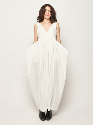 rohe pleated dress Rohe Belted Leather Detail Pleated Maxi Dress In Black