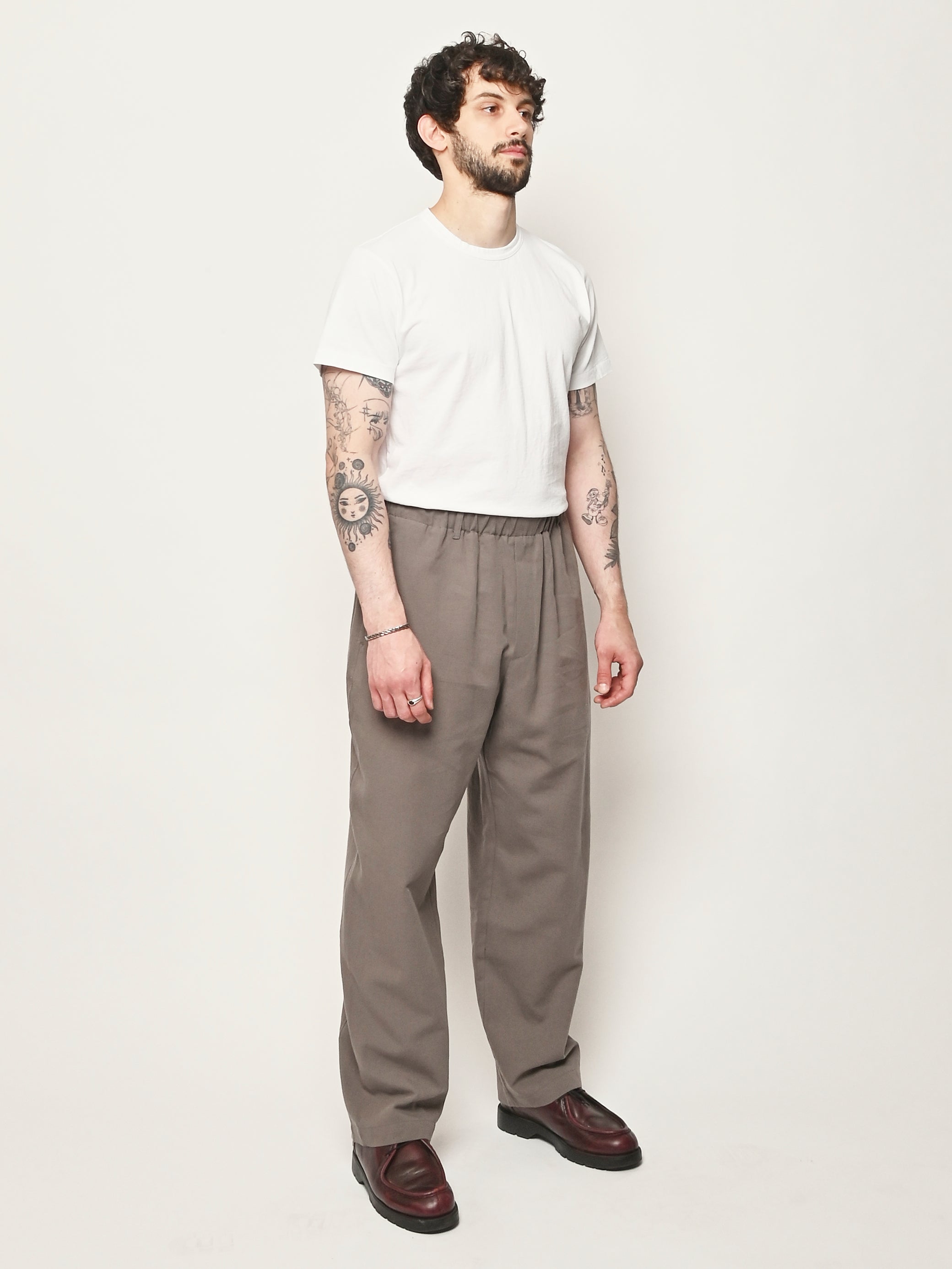 S.K. Manor Hill - Grey Tilt Pant – Frances May