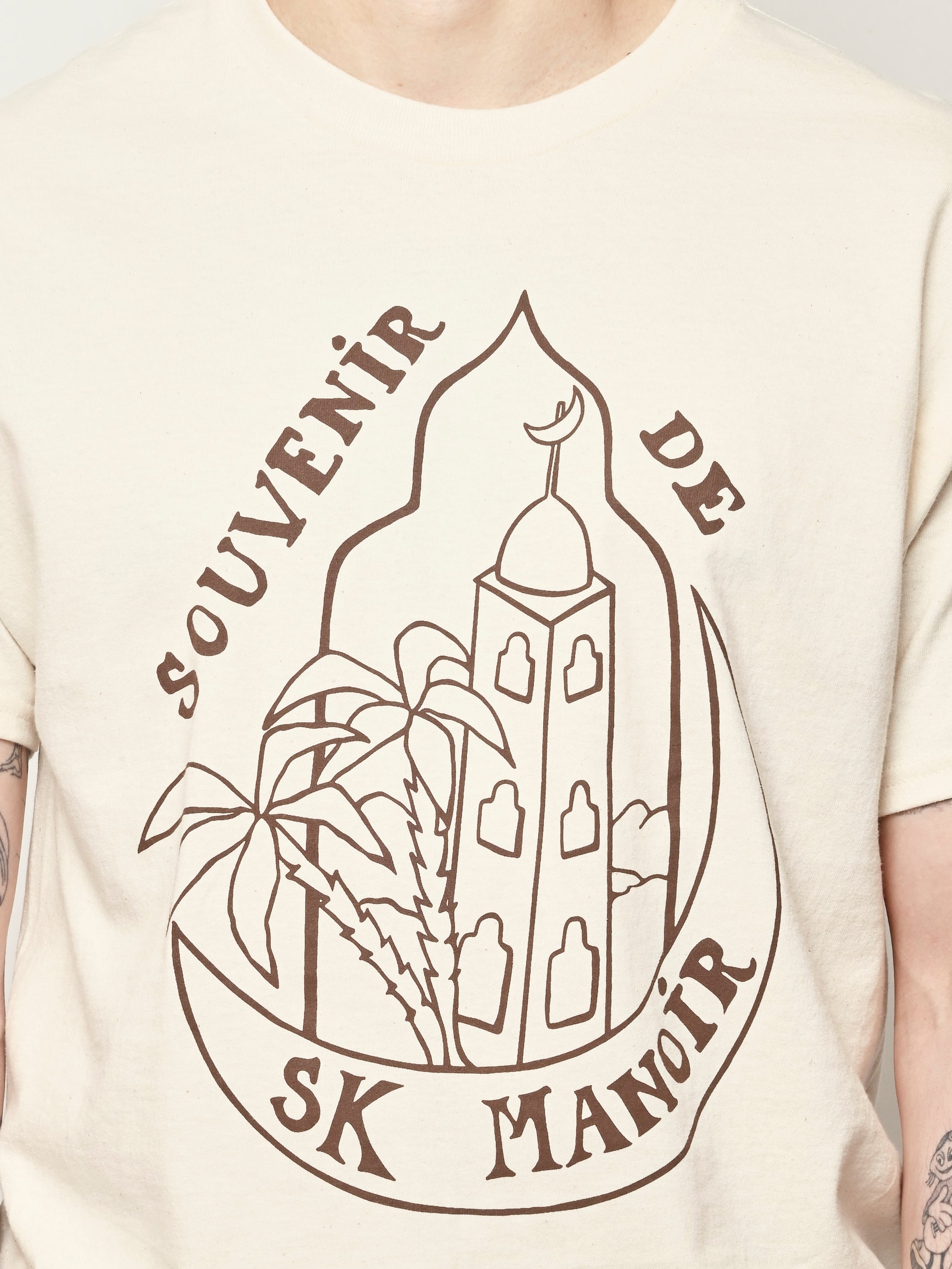 S.K. Manor Hill - Natural S/S Souvenir T-Shirt – Frances May