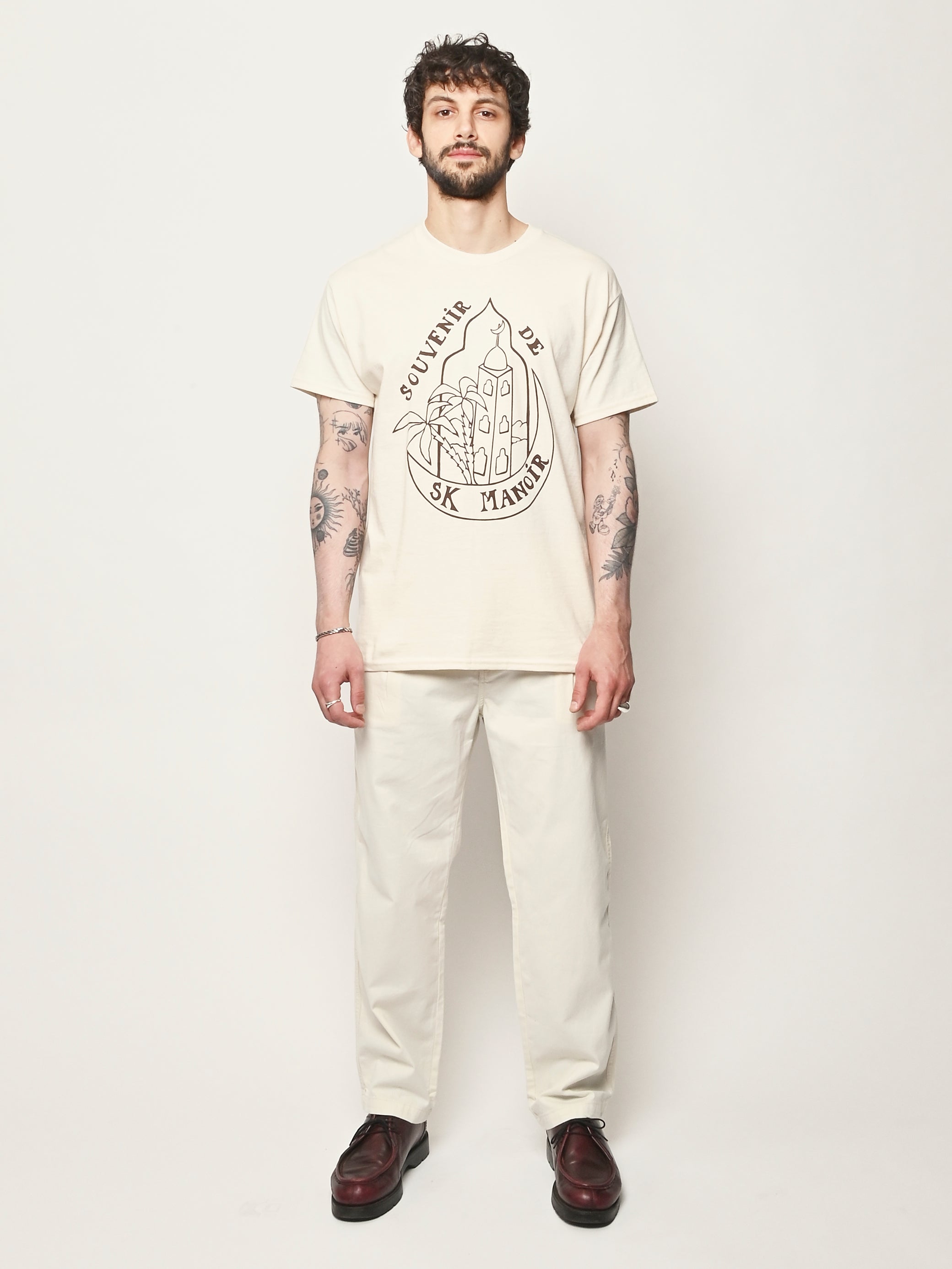 S.K. Manor Hill - Natural S/S Souvenir T-Shirt – Frances May