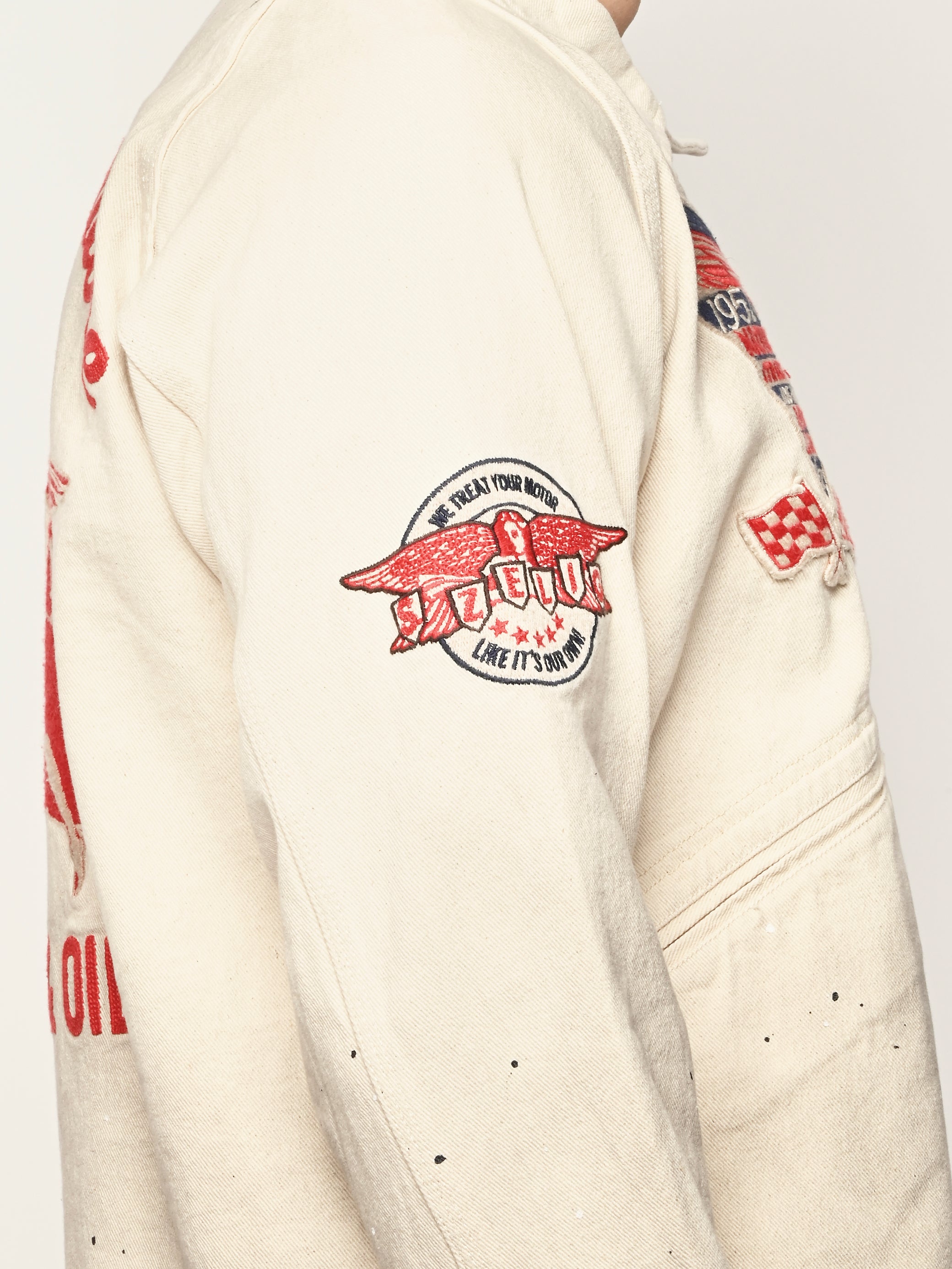 Samuel Zelig - Aged Natural Service Zip Jacket – Frances May