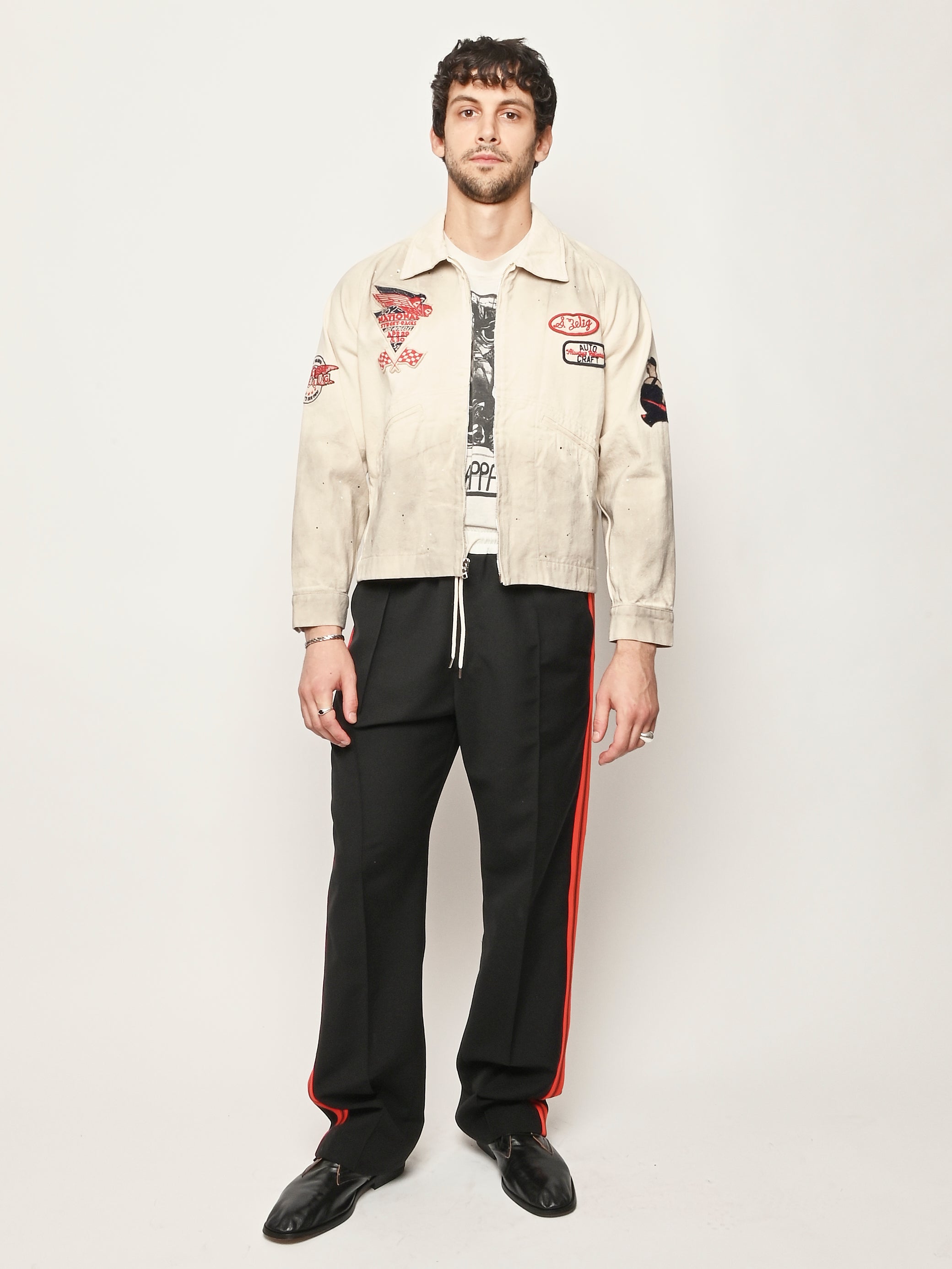 Samuel Zelig - Aged Natural Service Zip Jacket – Frances May