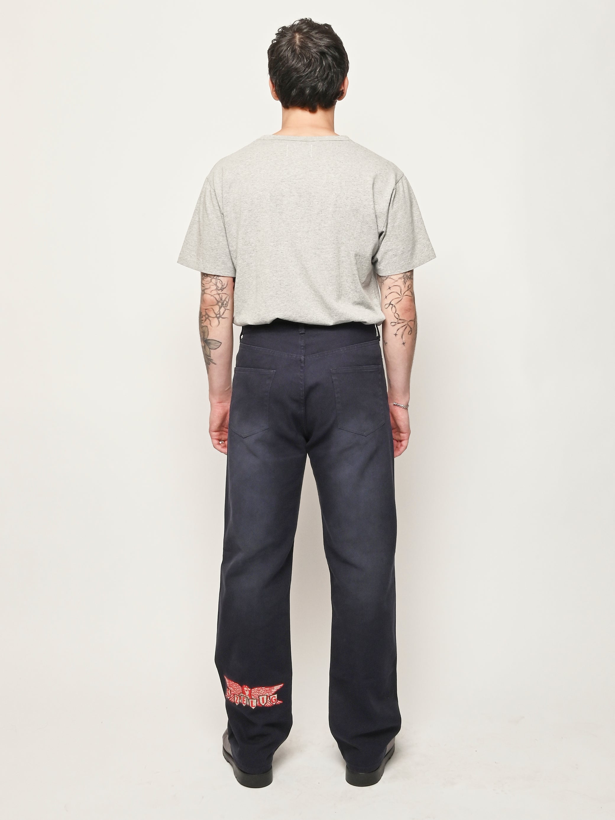 Samuel Zelig - Faded Navy Service Pant – Frances May