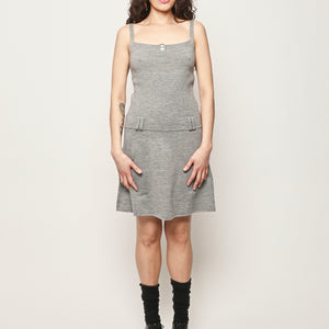 french grey dresses AL Krystine French Grey Lace Gown  GlamEdge Dress & Gown