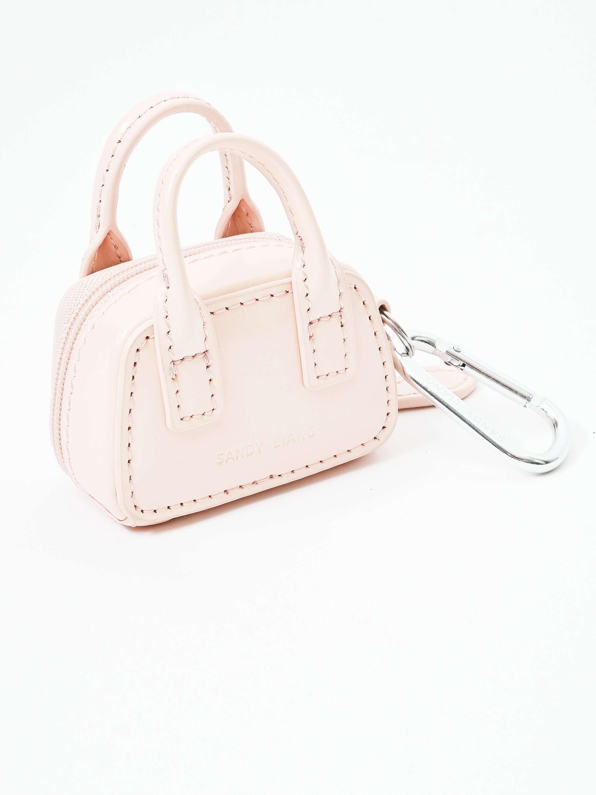Sandy Liang - Pink Mini Secure Bag Keychain – Frances May