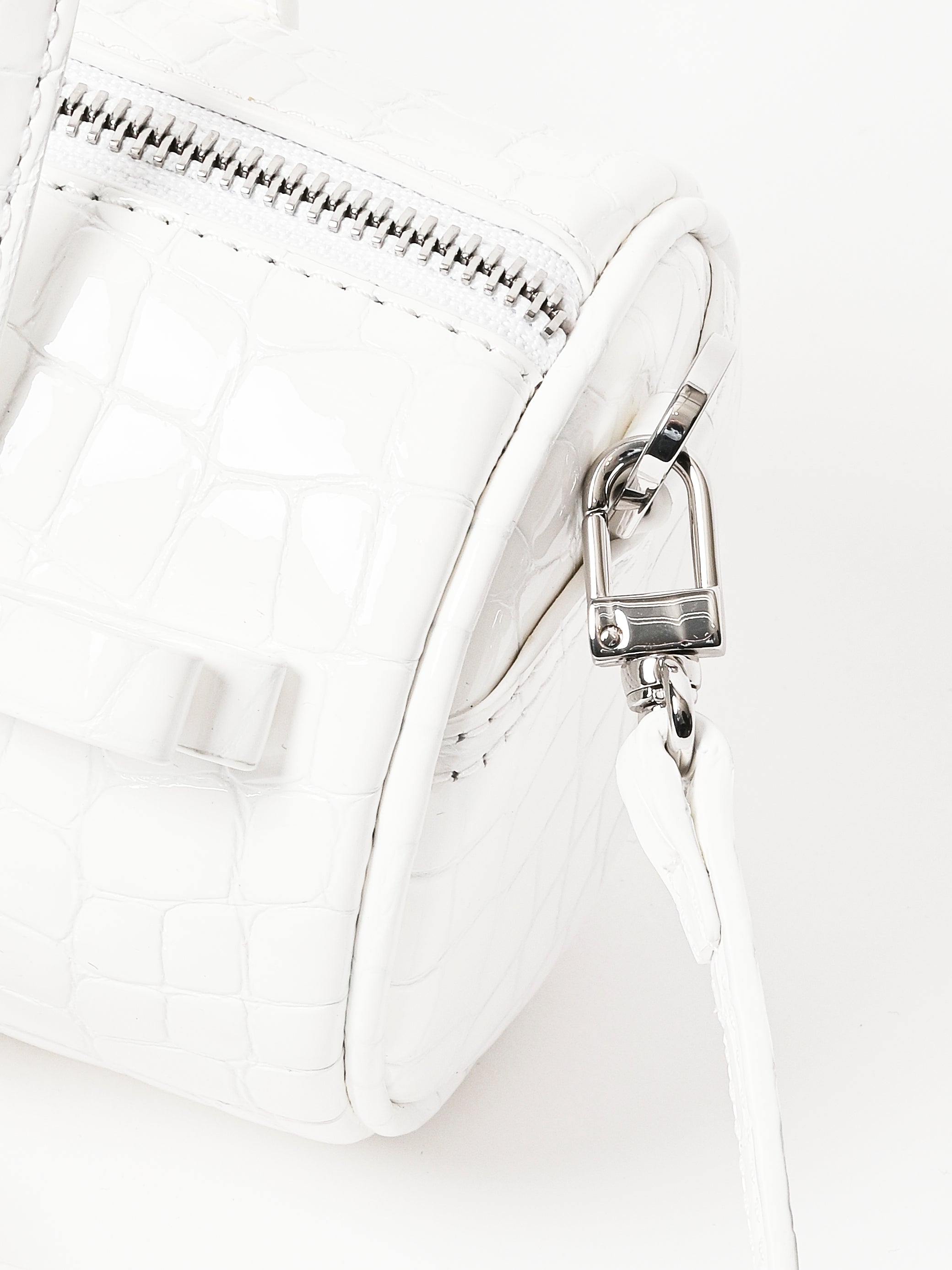 Sandy Liang - White Nano Pencil Case Bag – Frances May