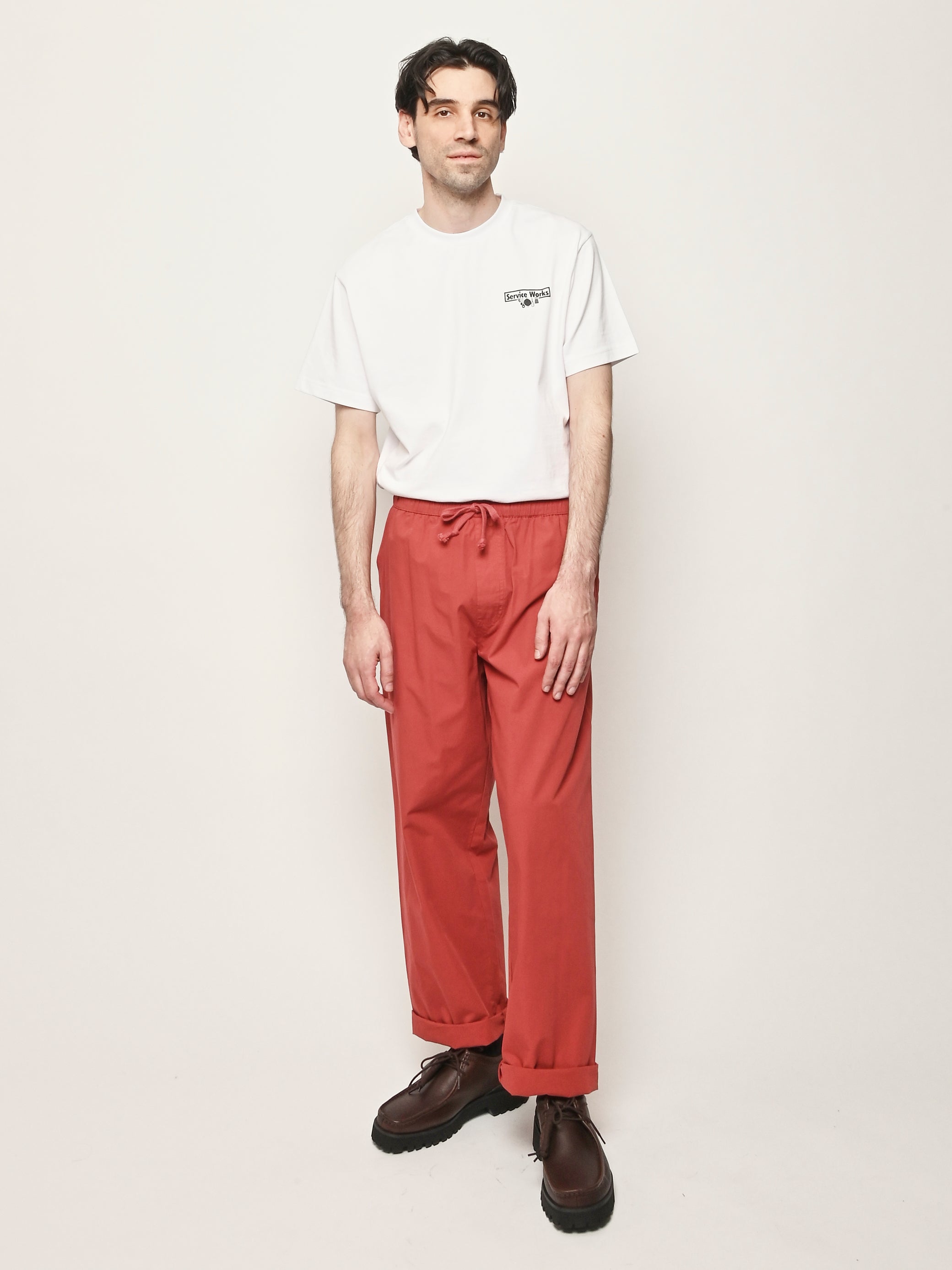 thirtytwo SERVICE PANT CLAY Mサイズ Service Works - Clay Easy Chef Pants – Frances May