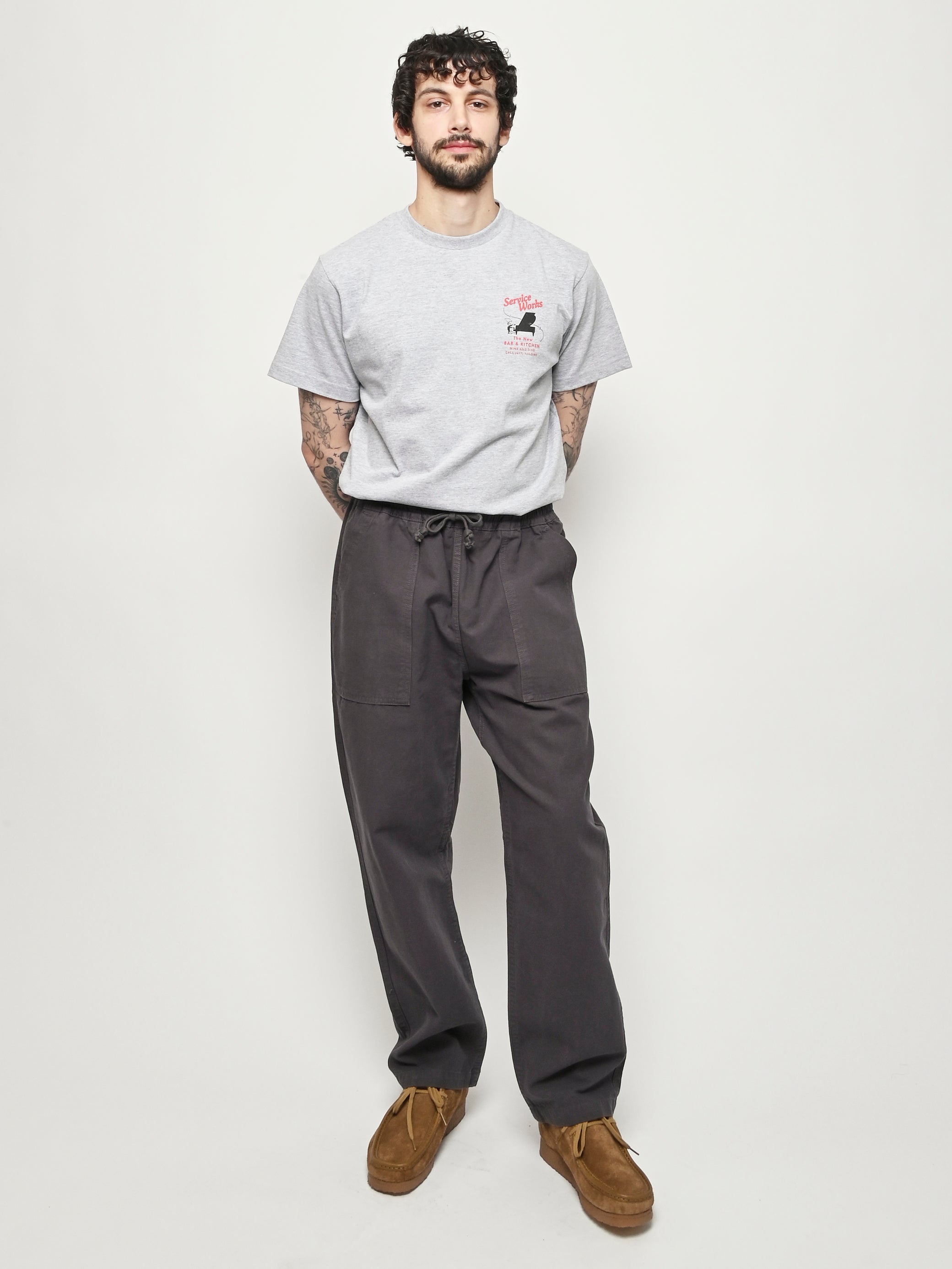Service Works - Grey Classic Chef's Pants – Frances May