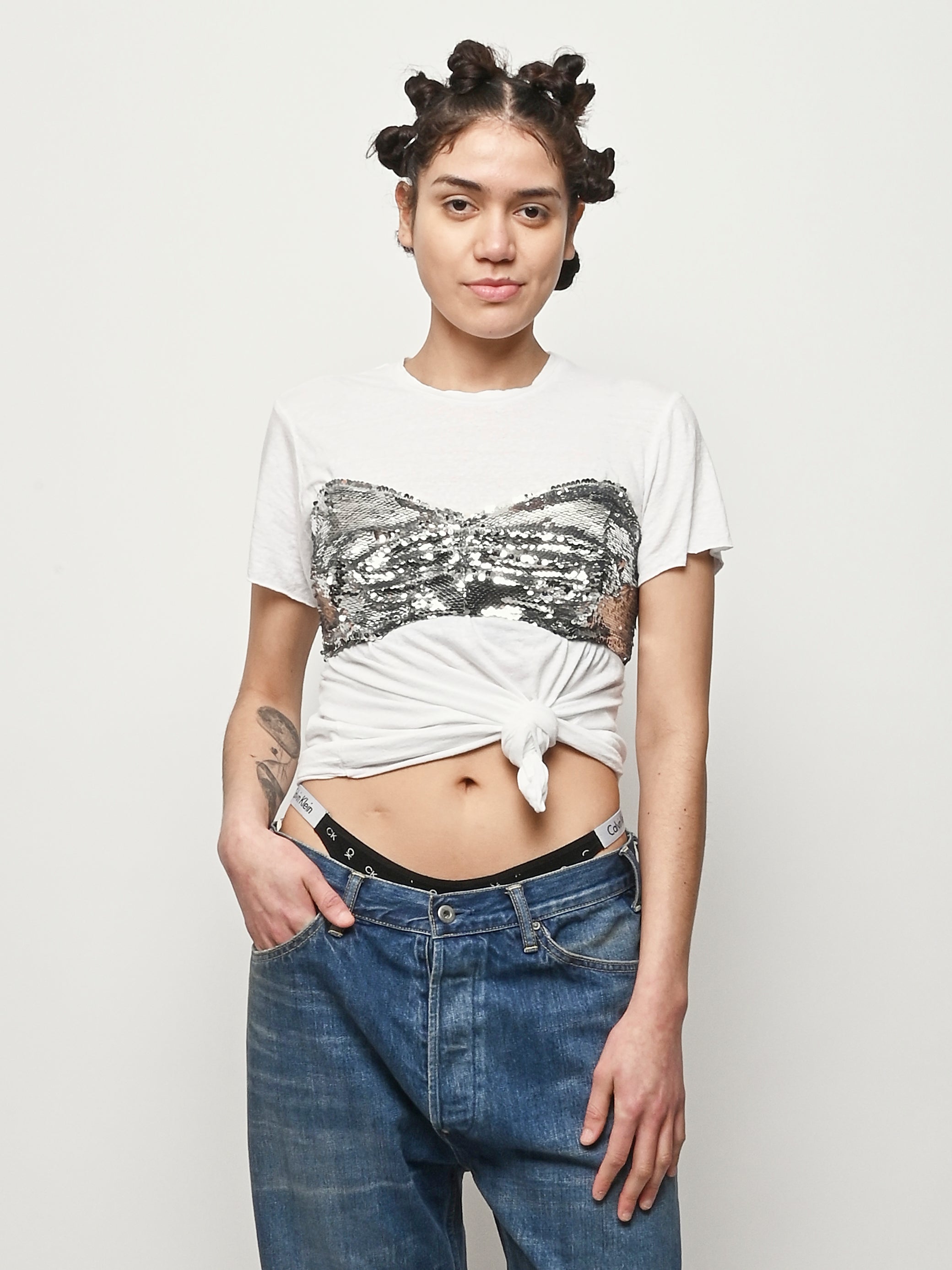 Simone Rocha - Silver Sculpt Bandeau – Frances May